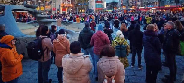 Kundgebung Samstagmittag