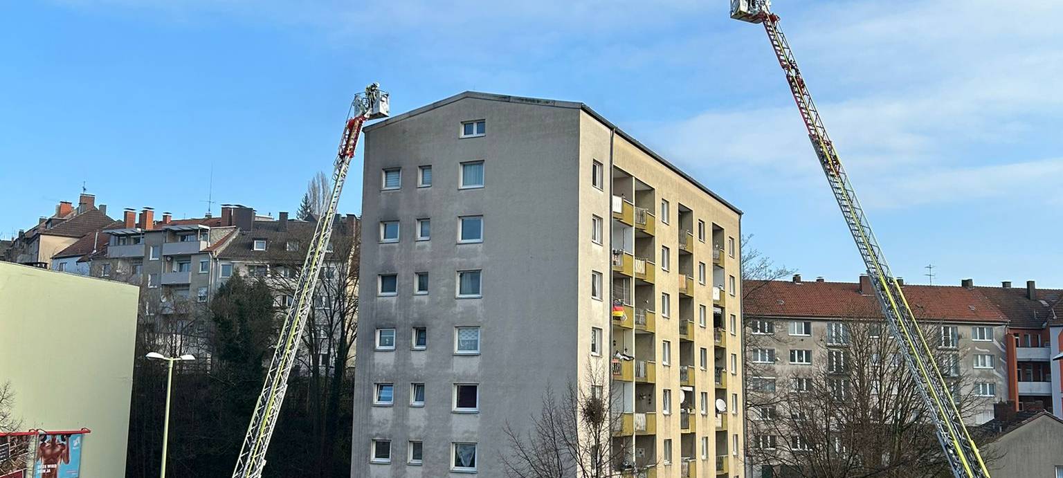 Feuer am Märkischen Ring