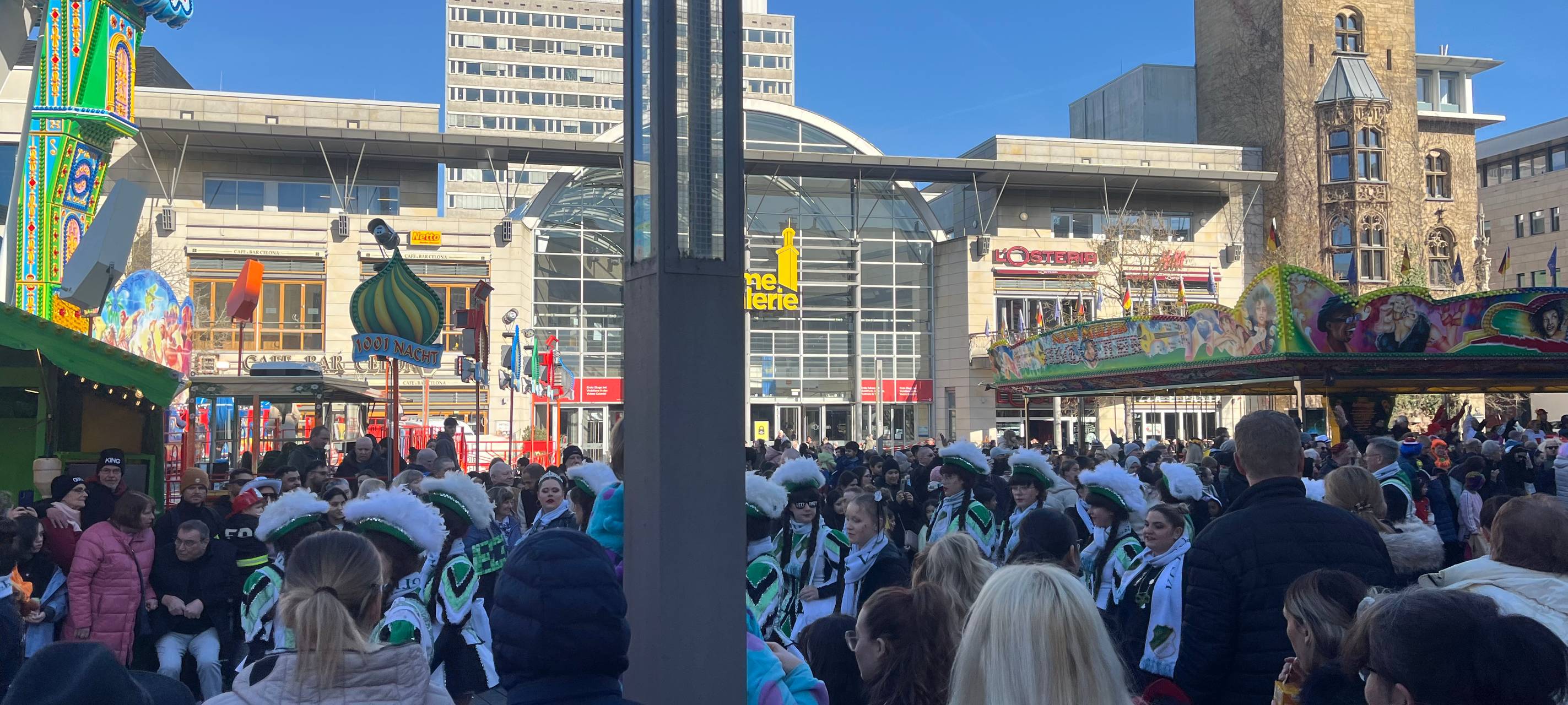 Karneval in der Hagener Innenstadt