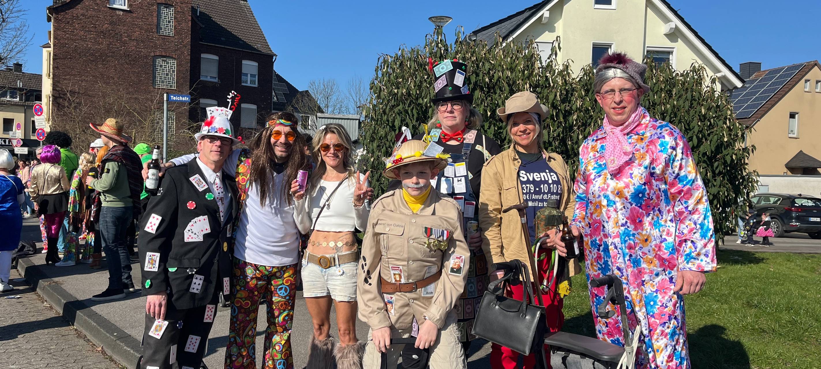 Rosensonntagszug in Boele