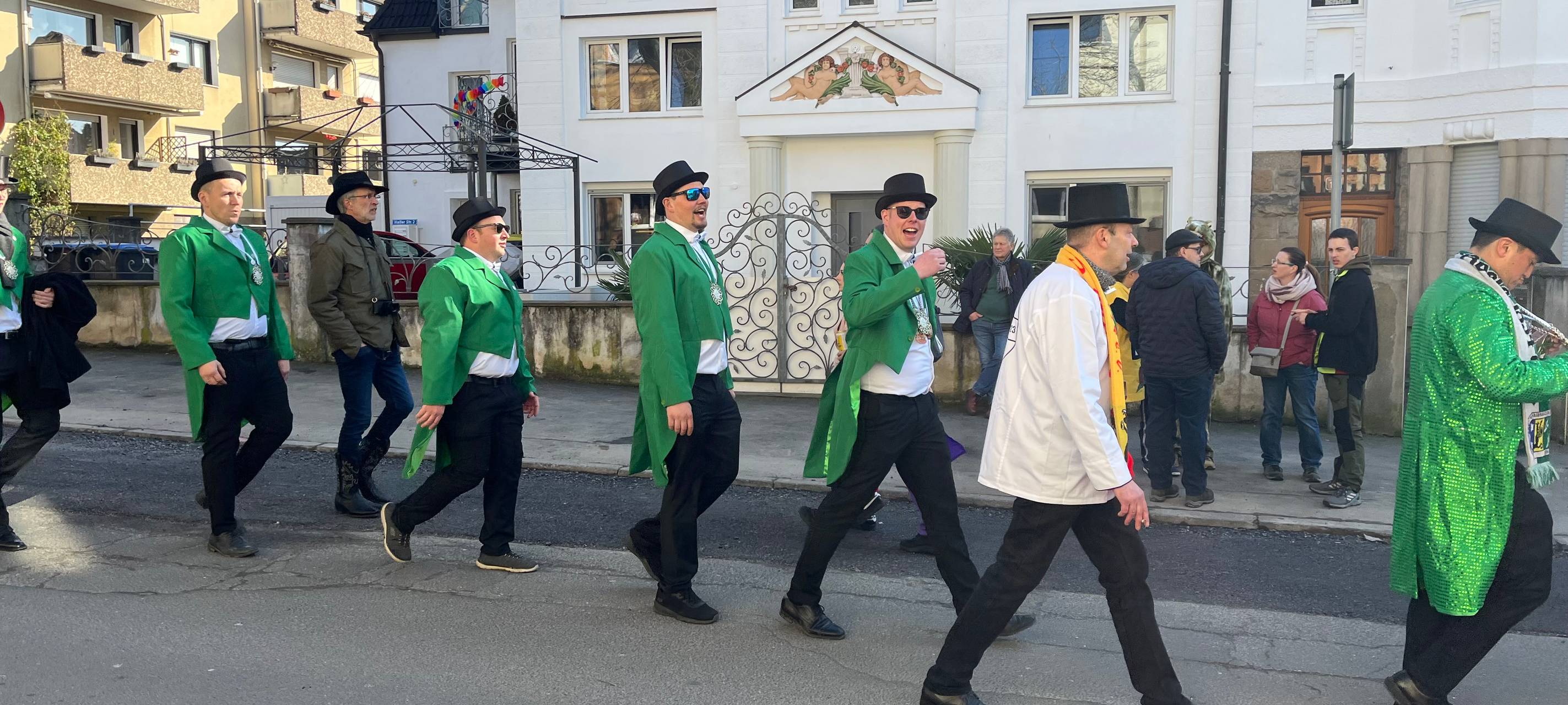 Rosensonntagszug in Boele