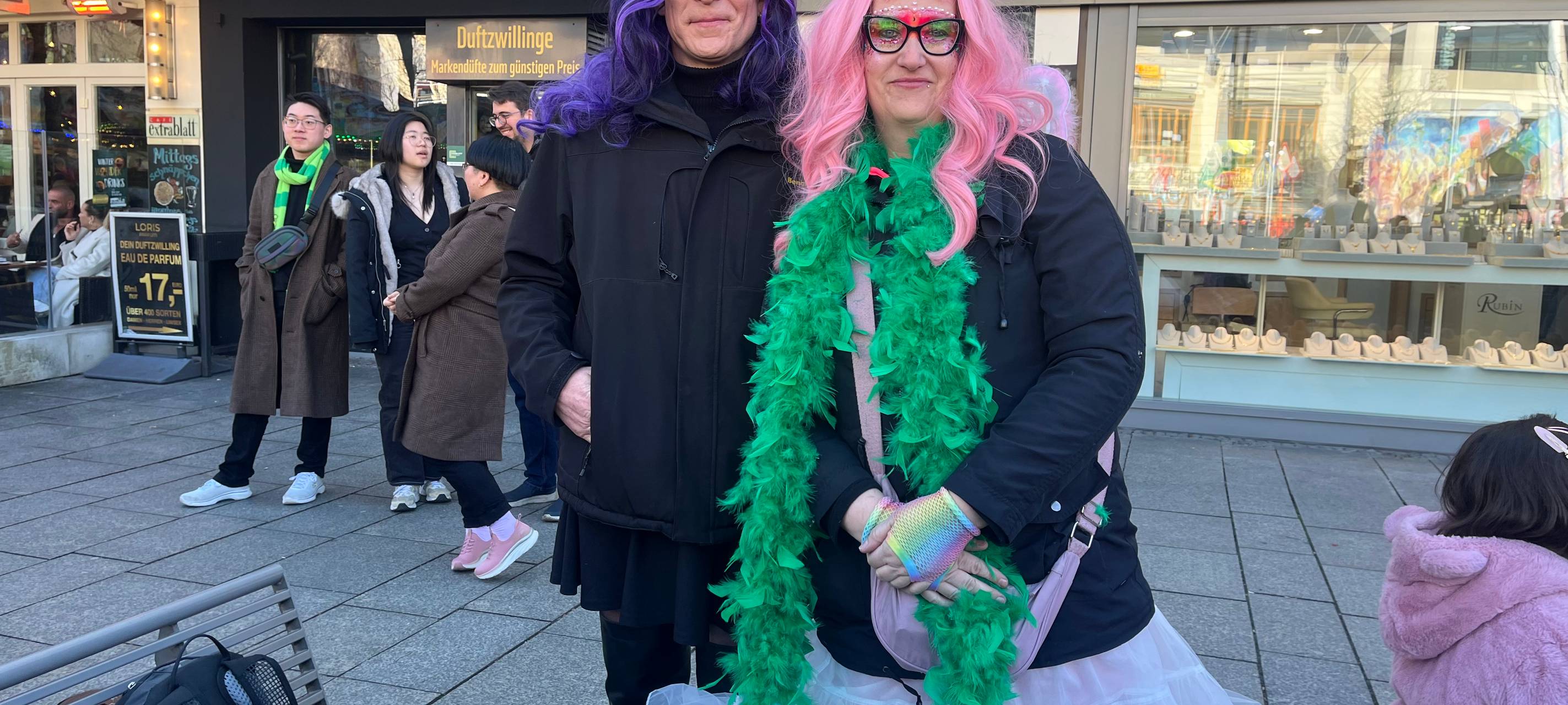 Karneval in der Hagener Innenstadt