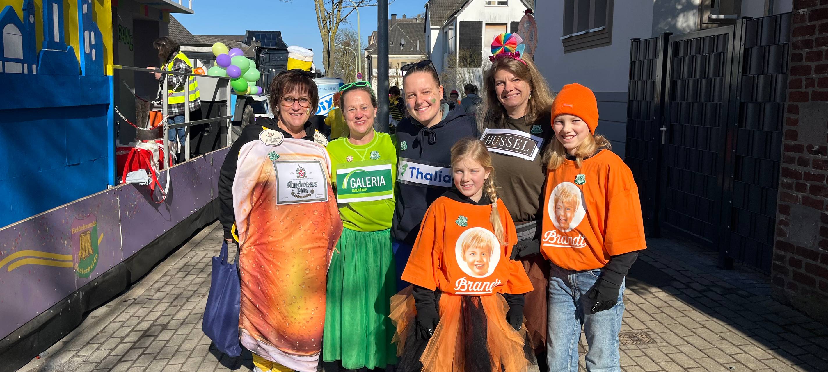 Rosensonntagszug in Boele