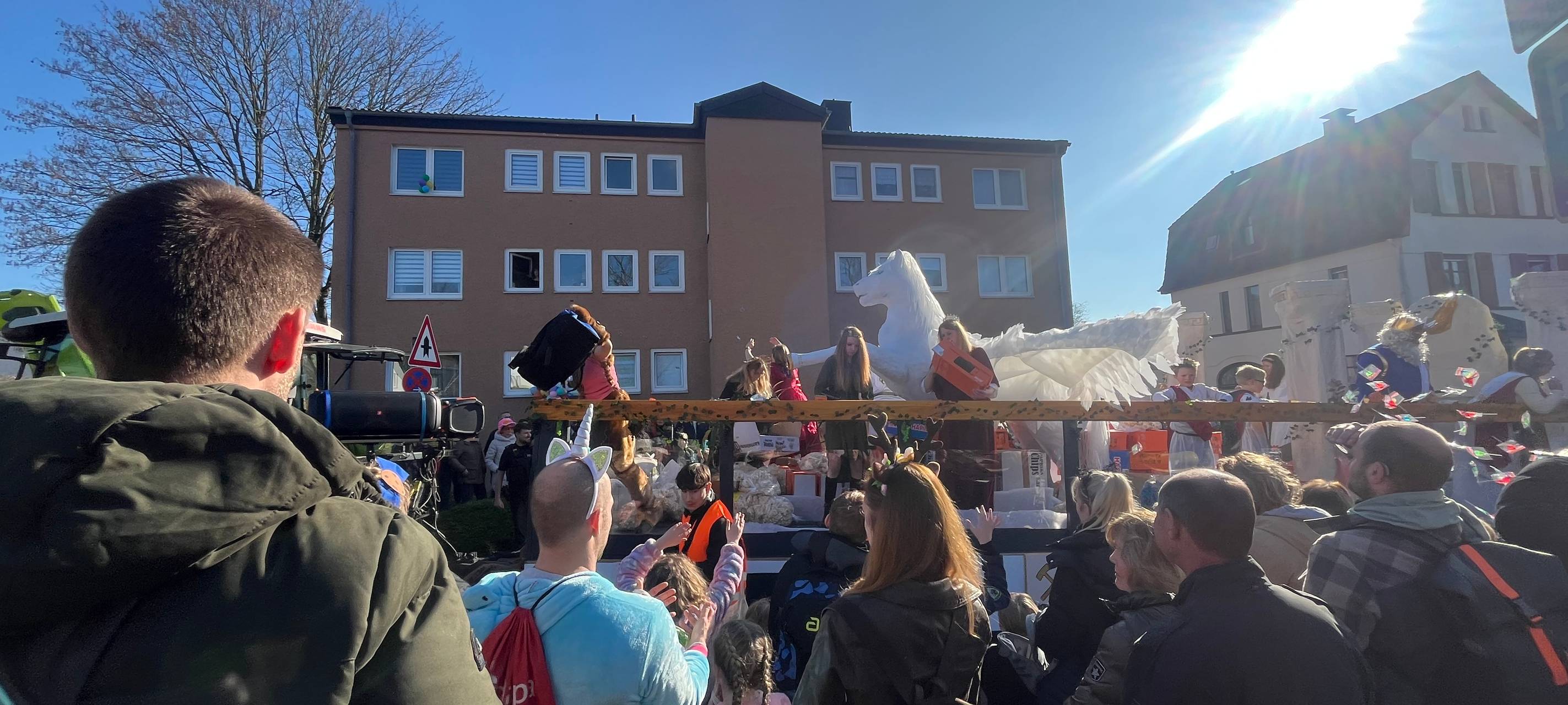 Rosensonntagszug in Boele