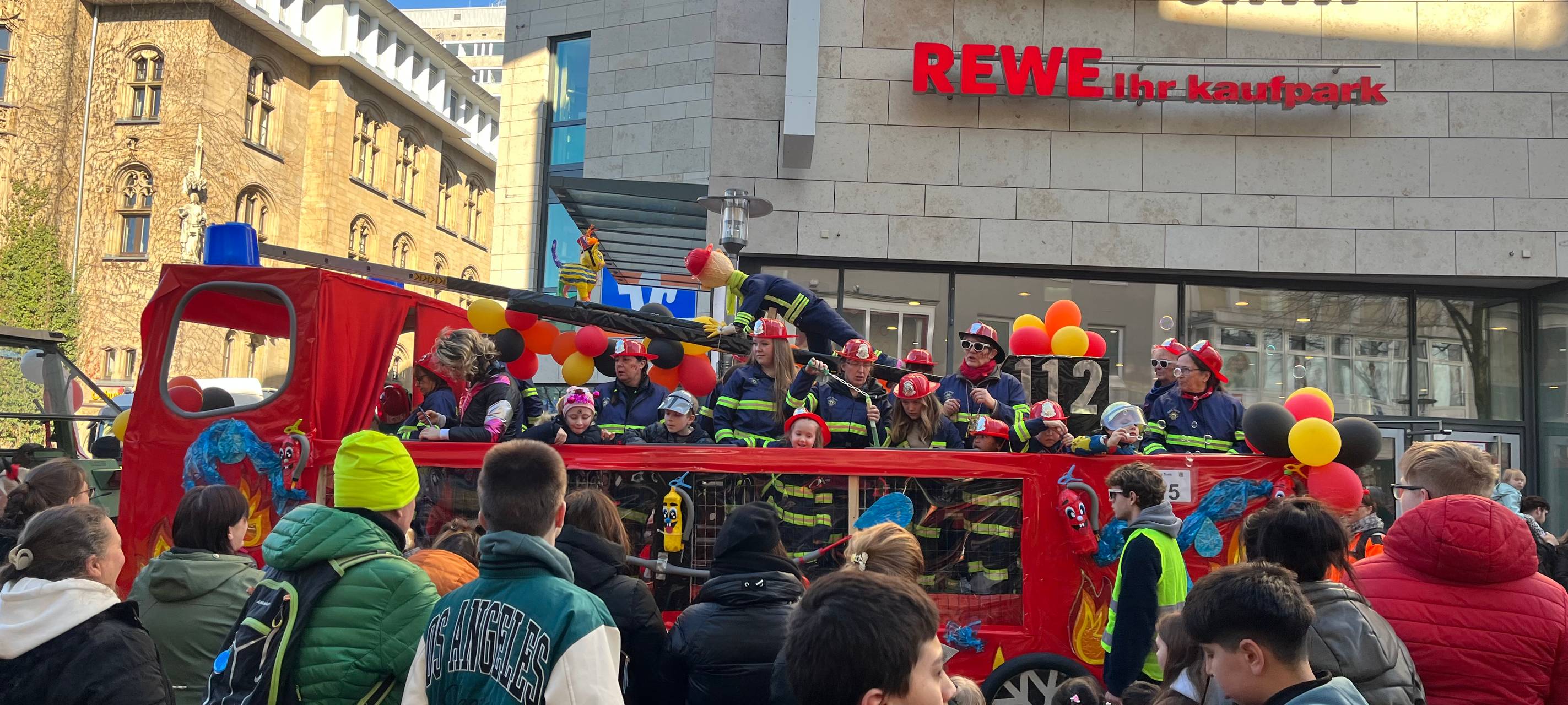 Karneval in der Hagener Innenstadt