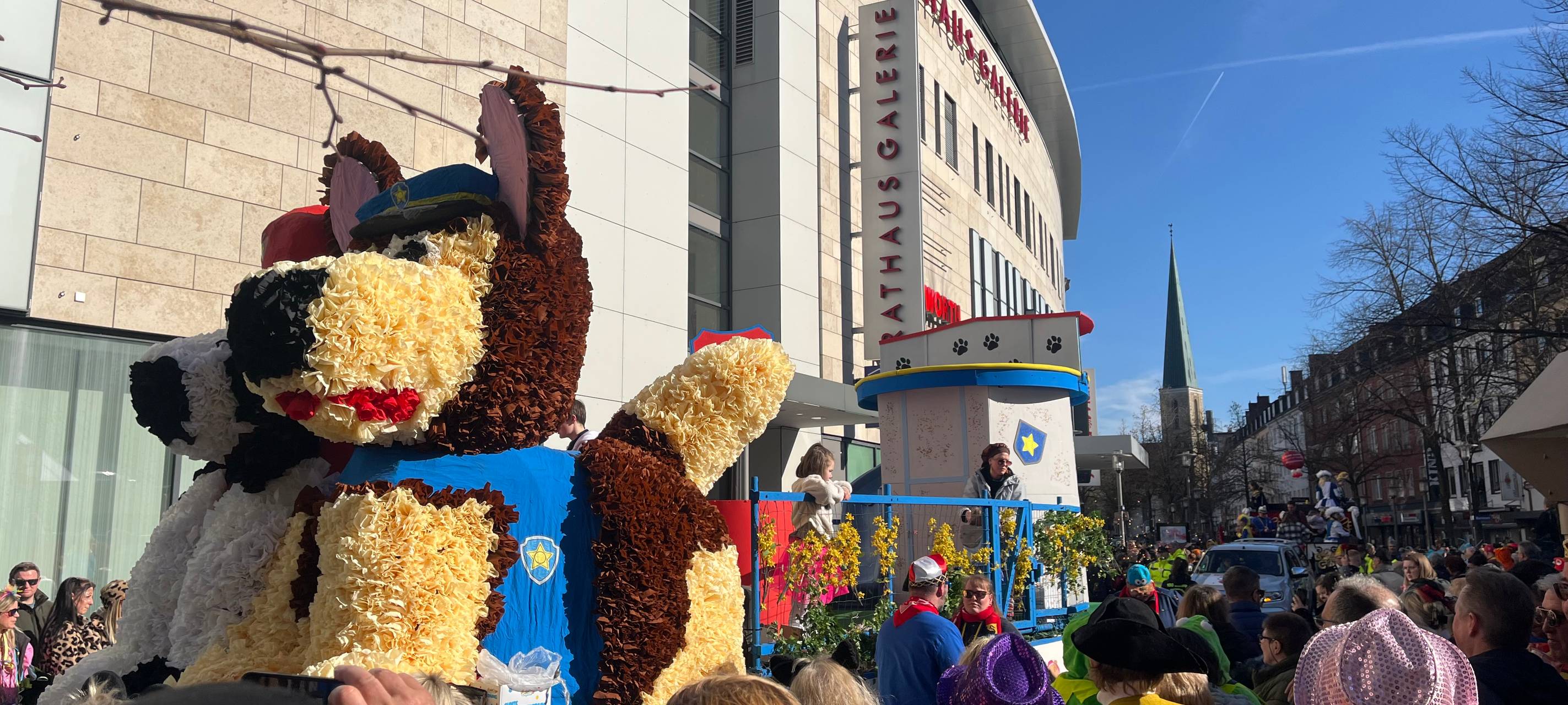Karneval in der Hagener Innenstadt