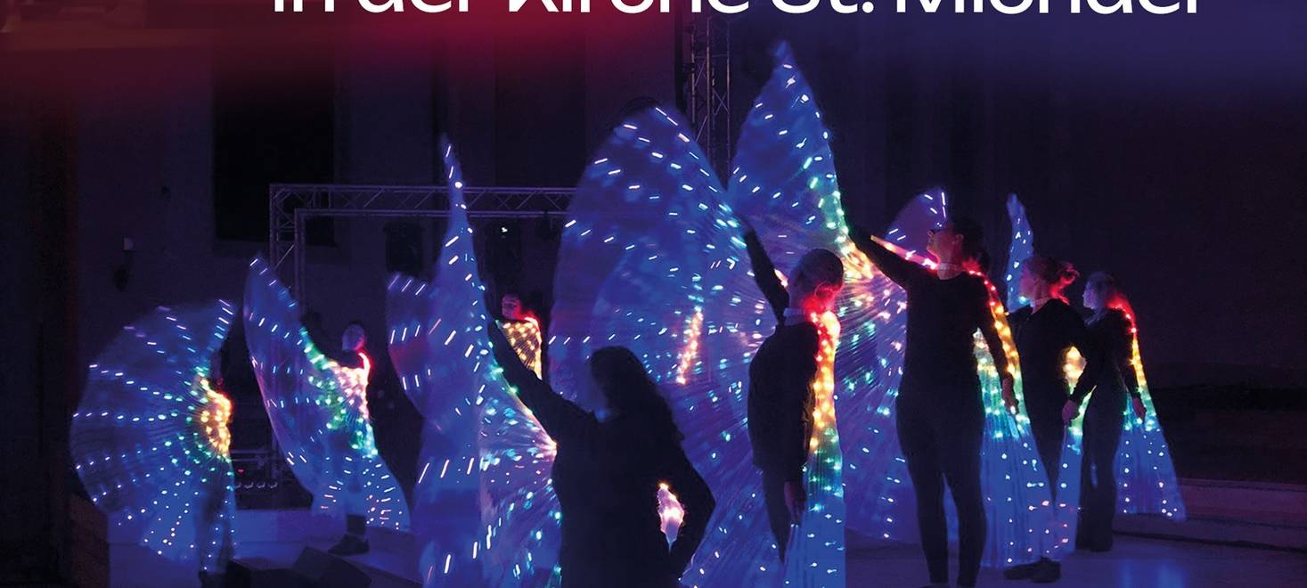 Kirchenleuchten Mitte März in der Sankt-Michael-Kirche