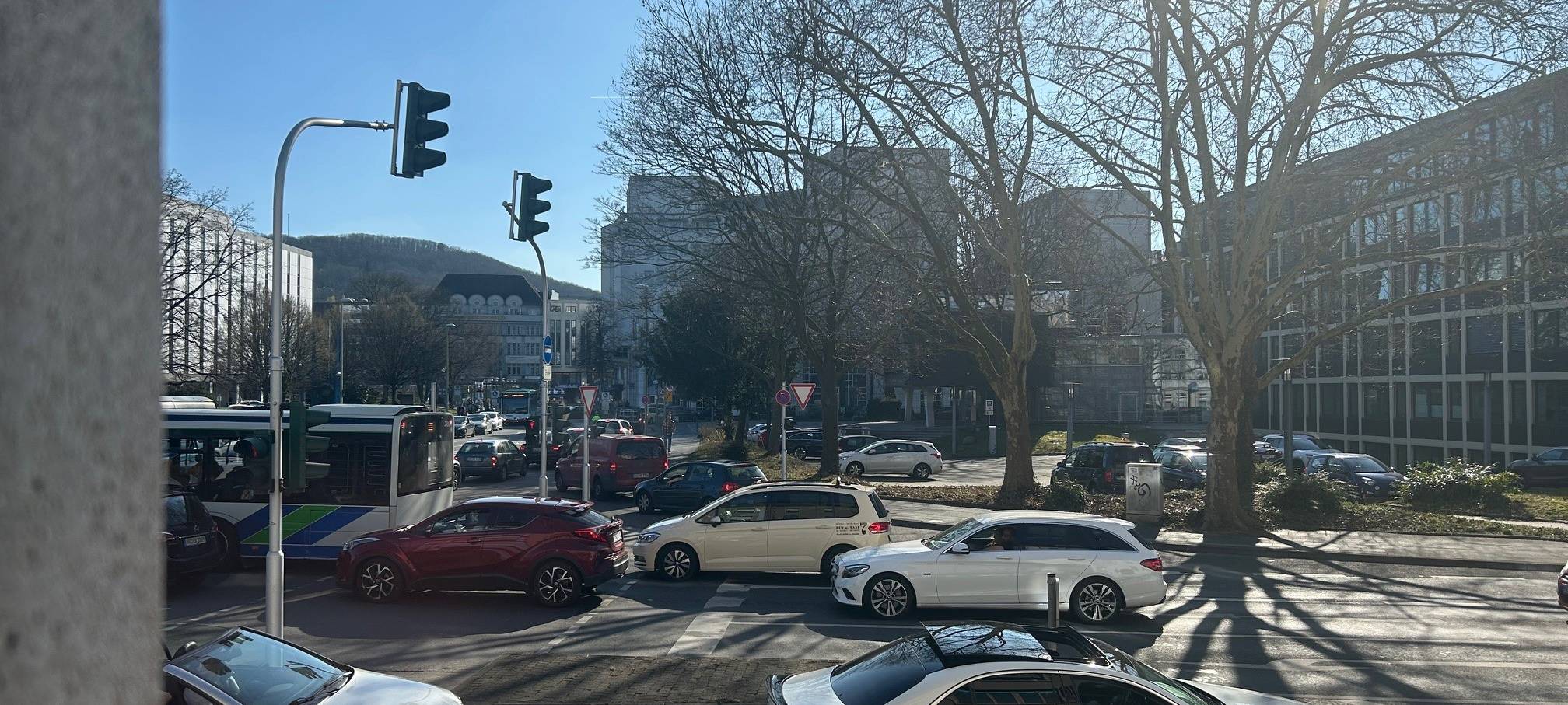 Verkehrssituation Körnerstraße