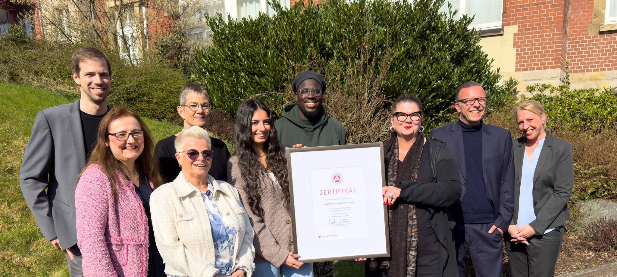 Vorbild bei der Ausbildung