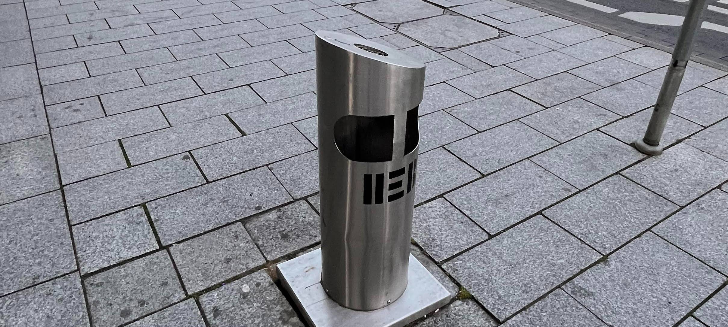 Brennende Mülleimer und wie sich das vermeiden lässt