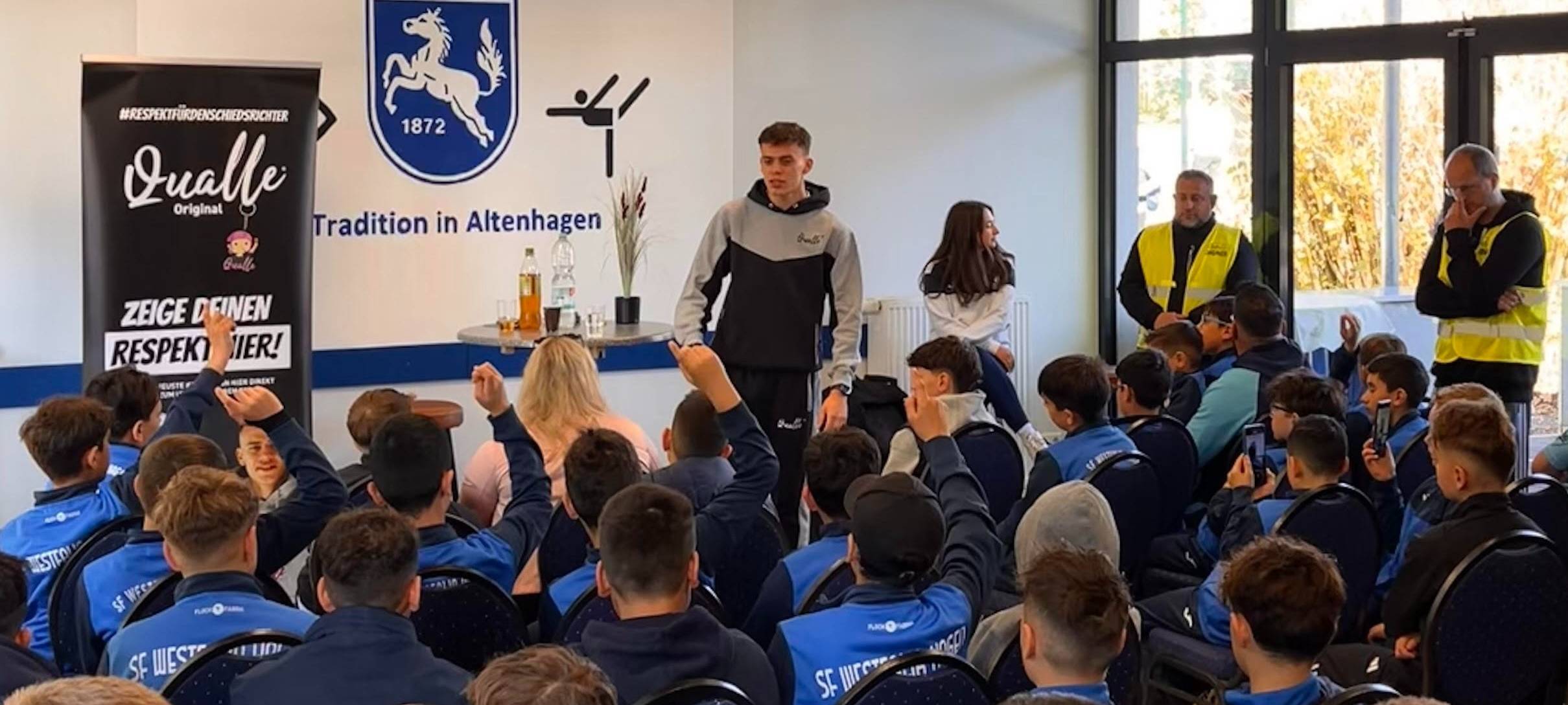 Es ist Zeit für Respekt - Schiedsrichter "Qualle" in Hagen