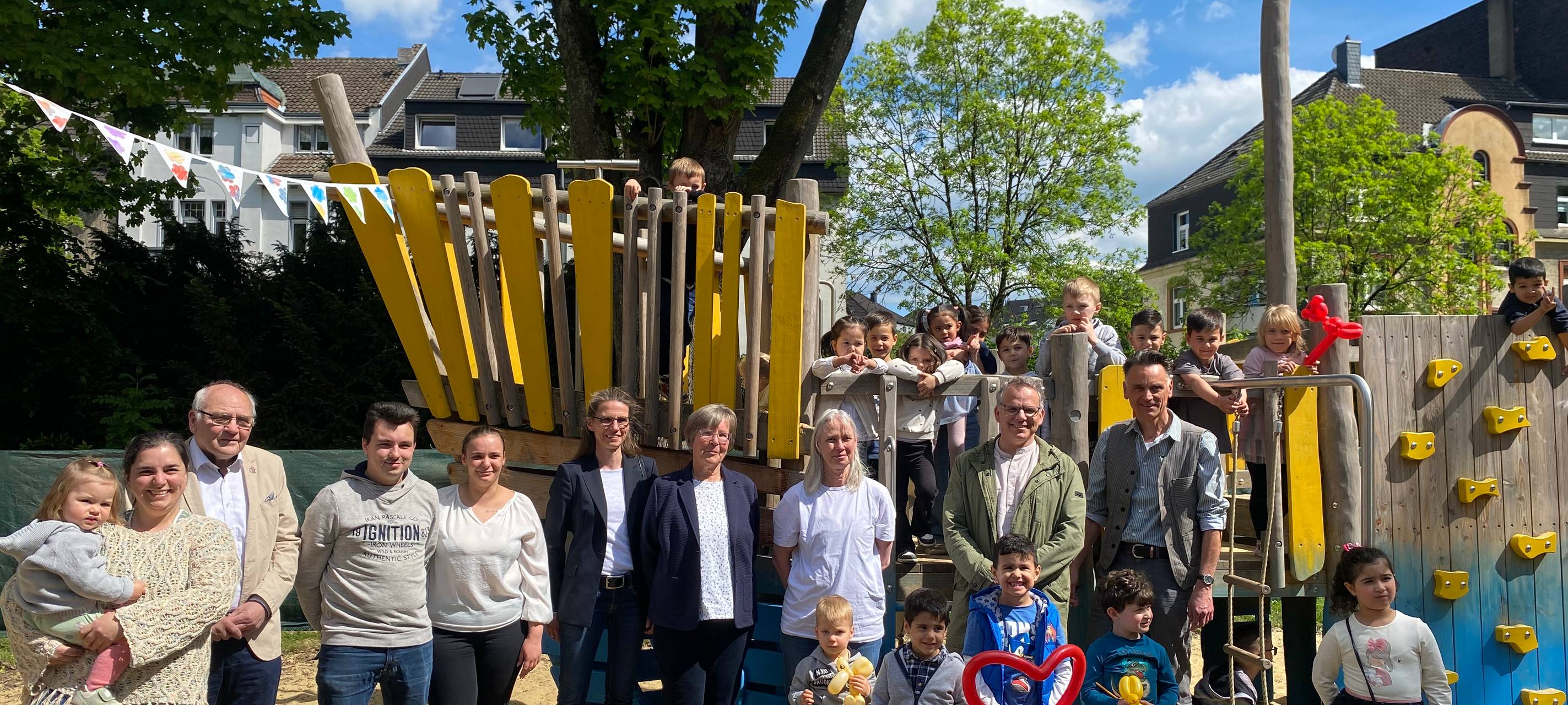 Neue Spielgeräte für Kita am Gosekolk