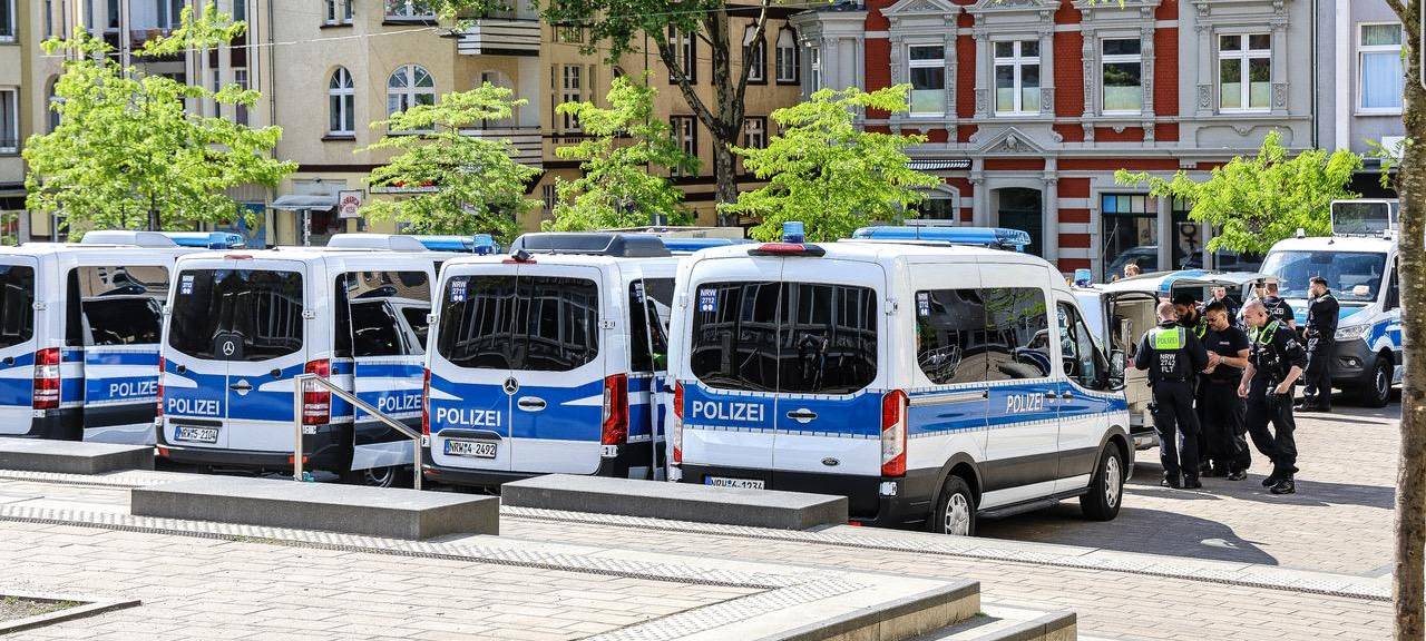 Große Kontrollaktion der Polizei in Wehringhausen