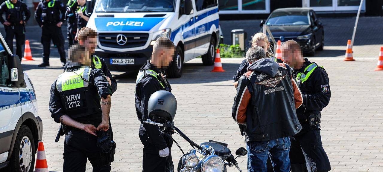 Große Kontrollaktion der Polizei in Wehringhausen