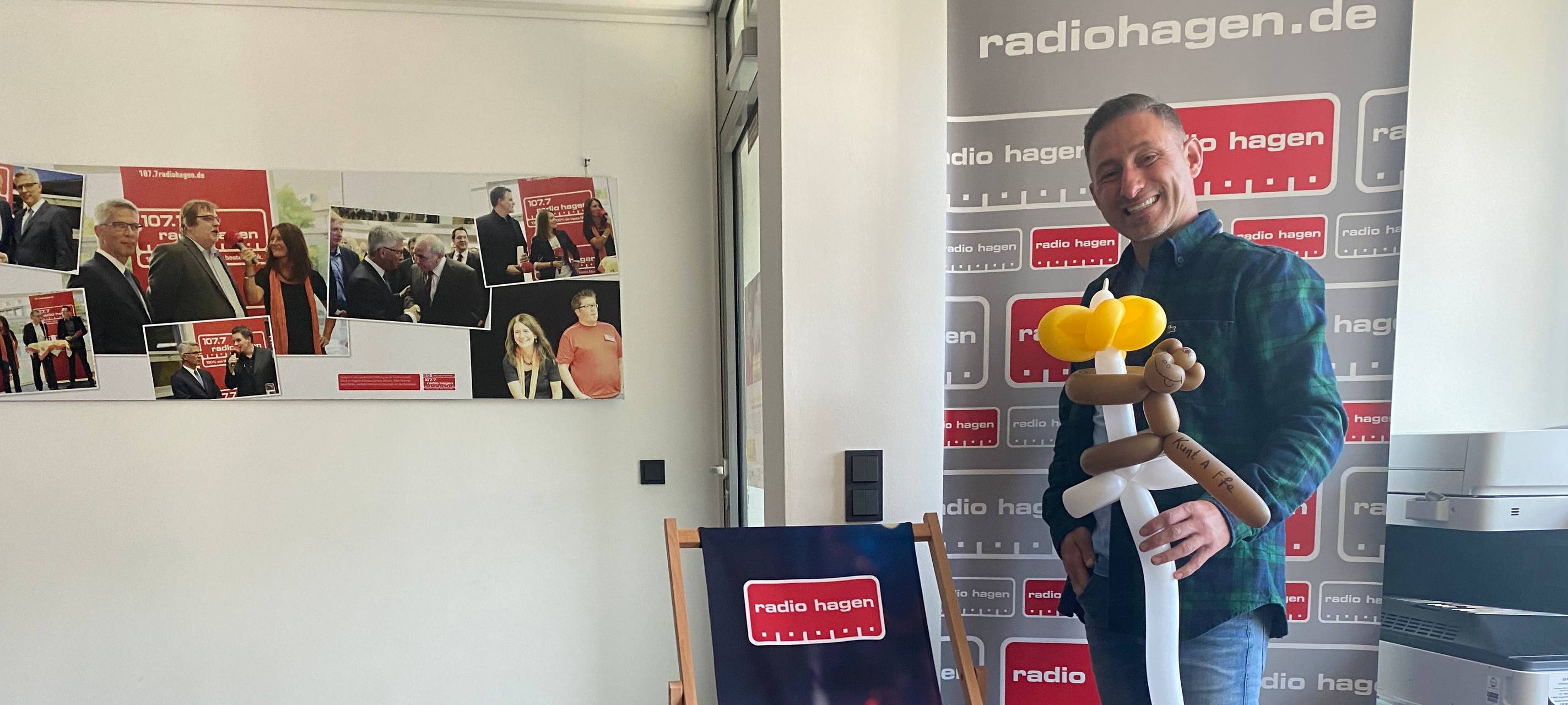 Clown Kunt A Bunt sammelt Spenden