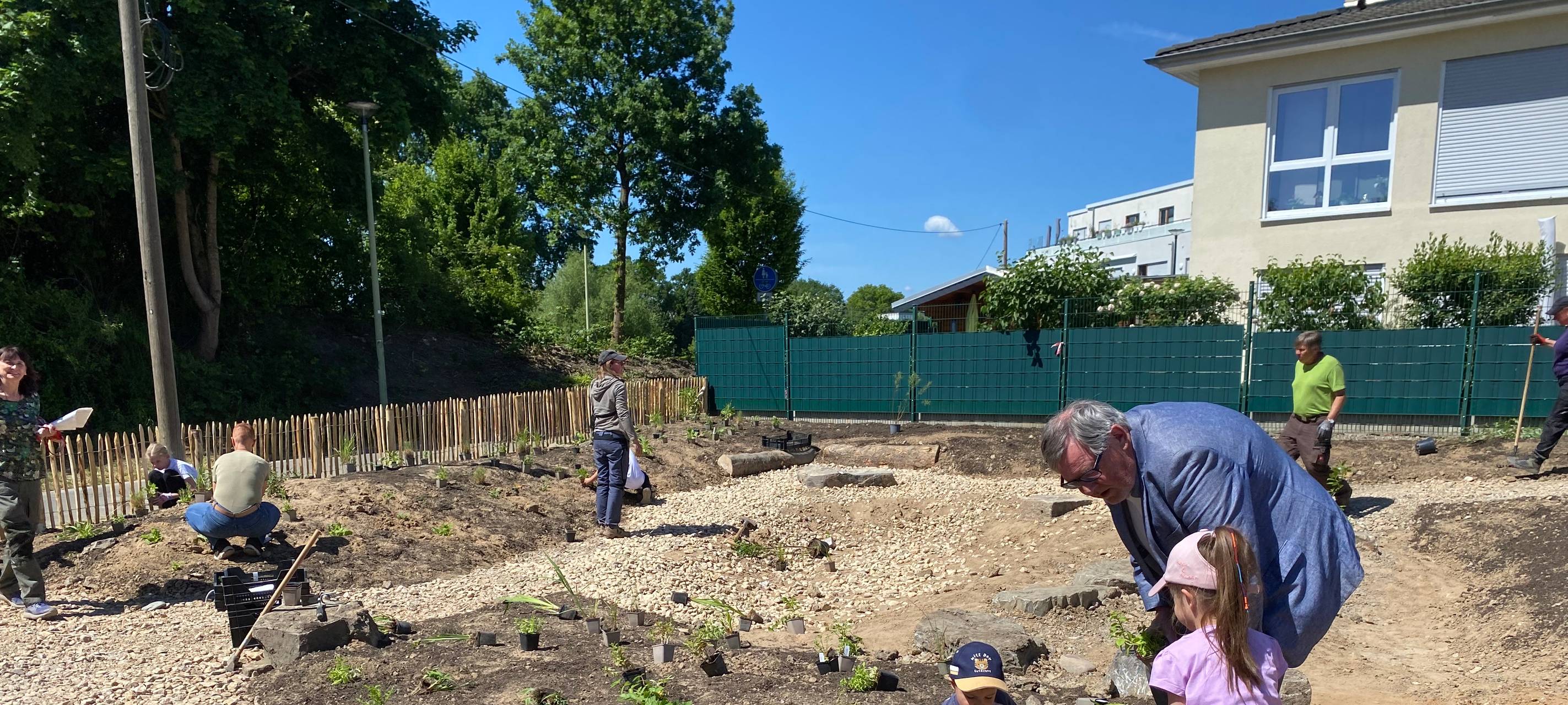 Mitmachbaustelle in Boele