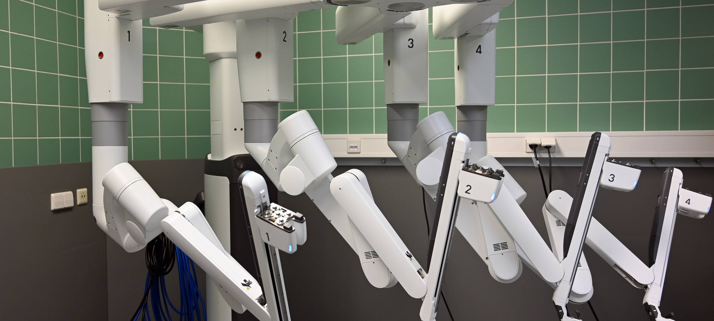 Ein Roboter im Chirurgie-Einsatz
