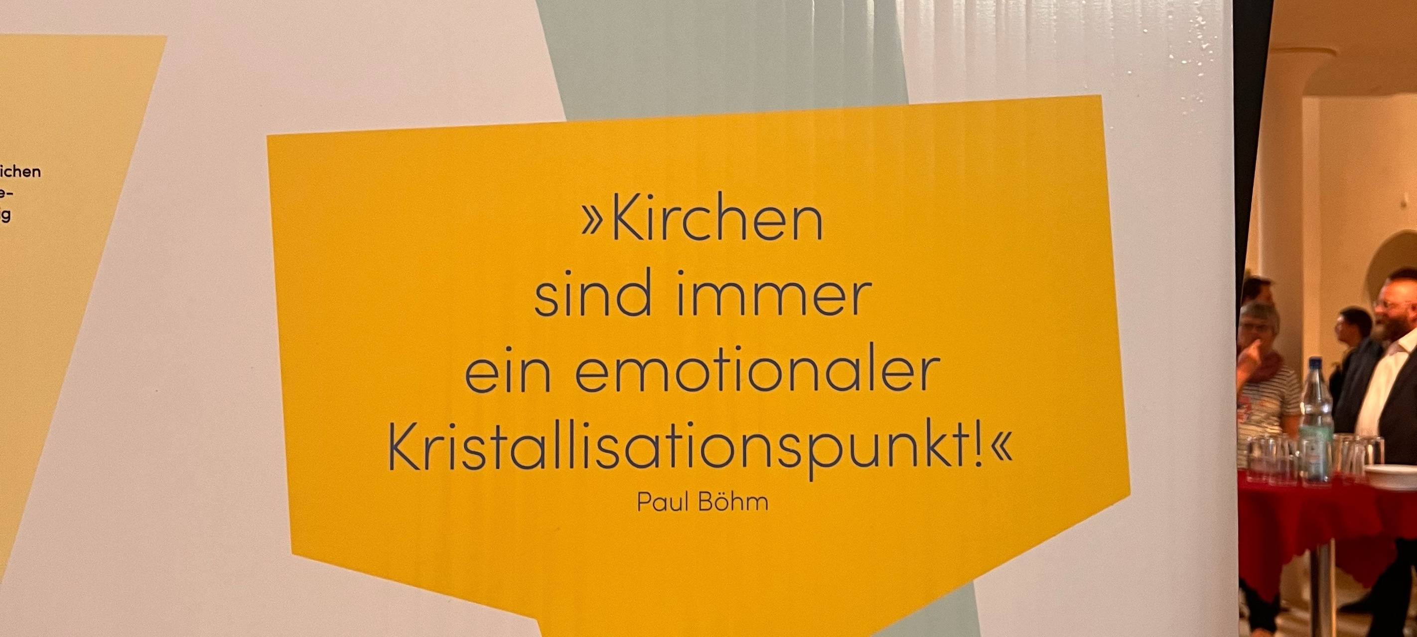 Ausstellung "Kirchen als Vierte Orte"