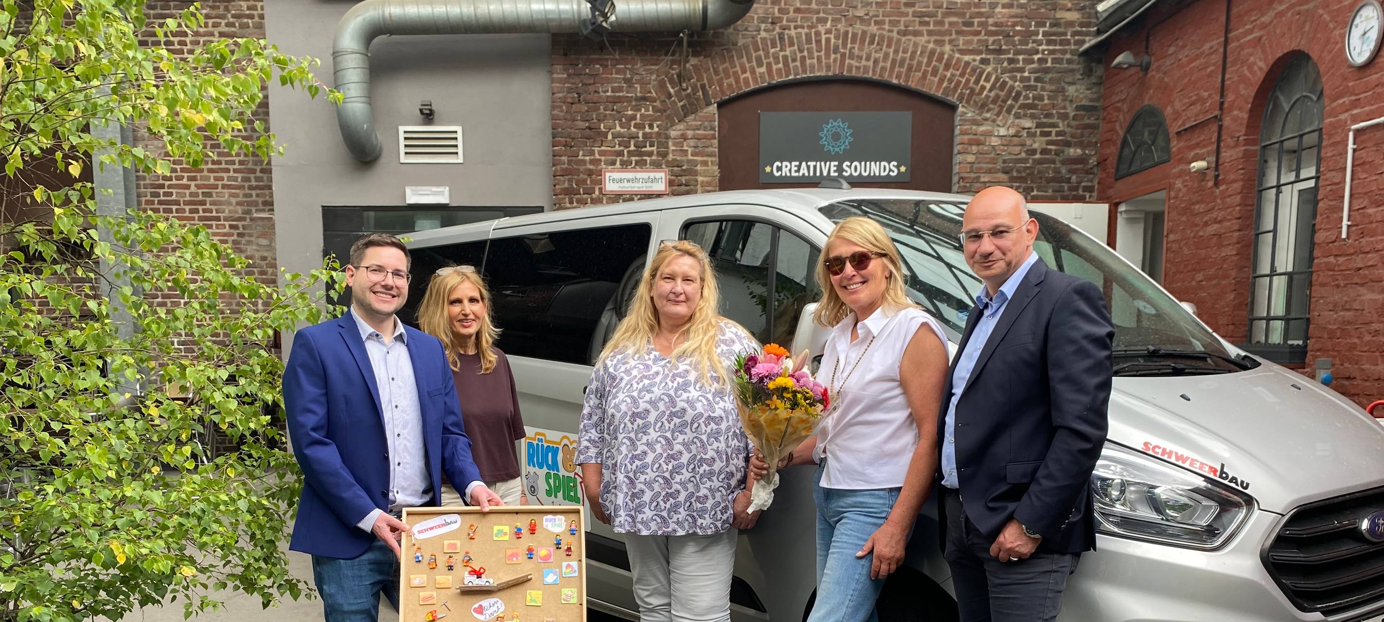 Fahrzeugspende an den Werkhof