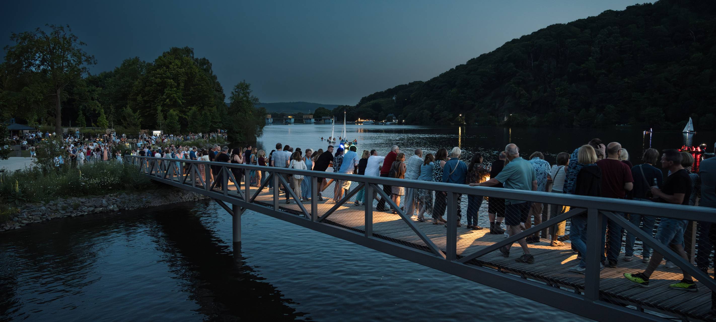 Lichterzauber an Hagens Seen