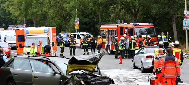 Schwerer Unfall am Abend