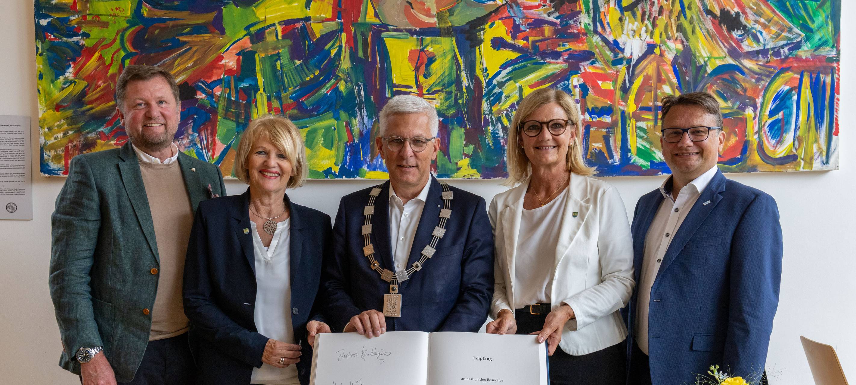 Besuch aus Bruck in Hagen