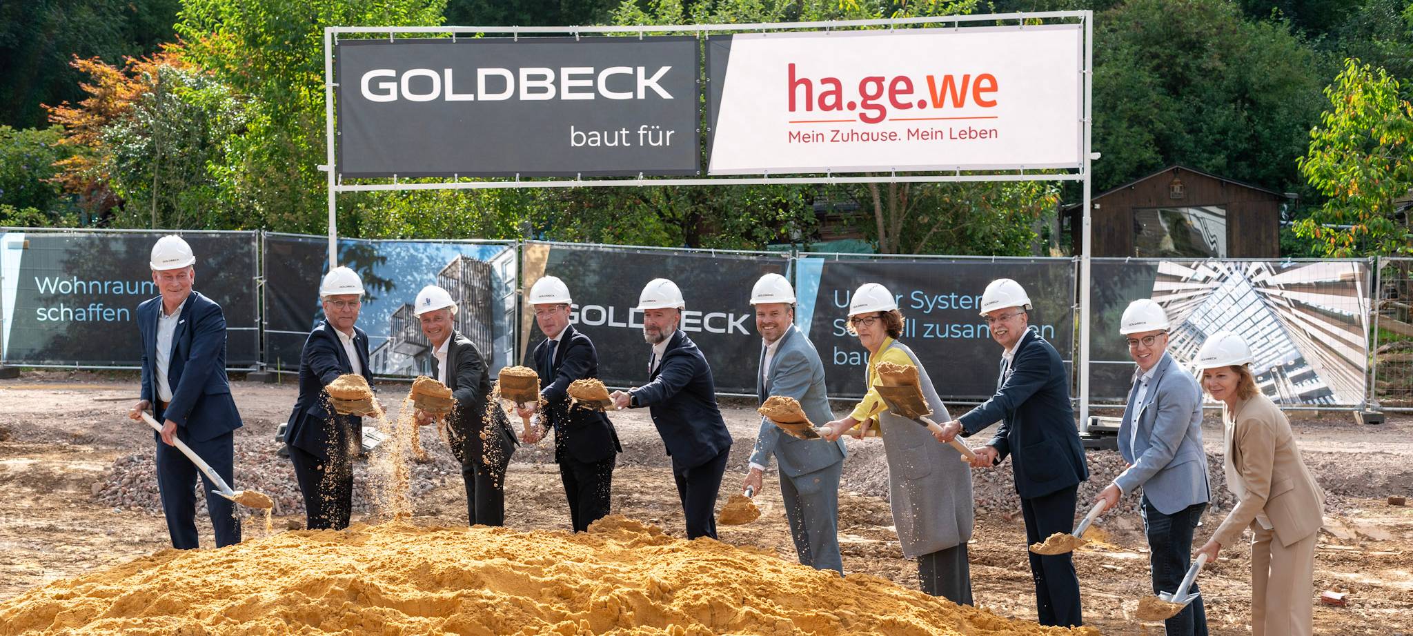 Zwei Wohnungsbauprojekte...