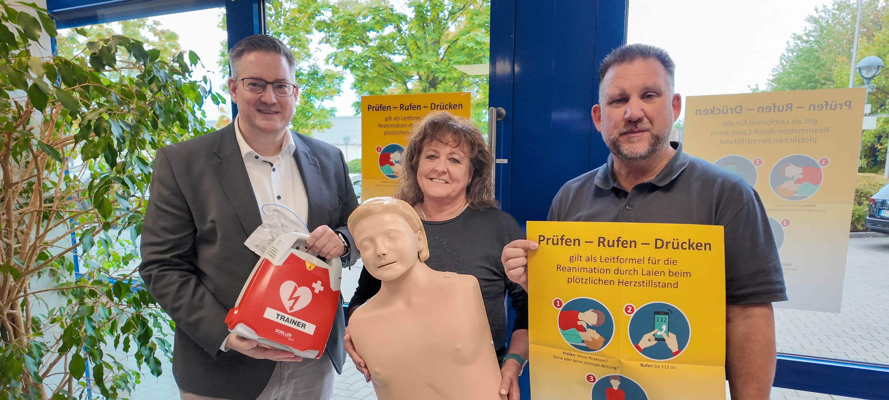 HGV unterstützt Woche der Laien-Reanimation