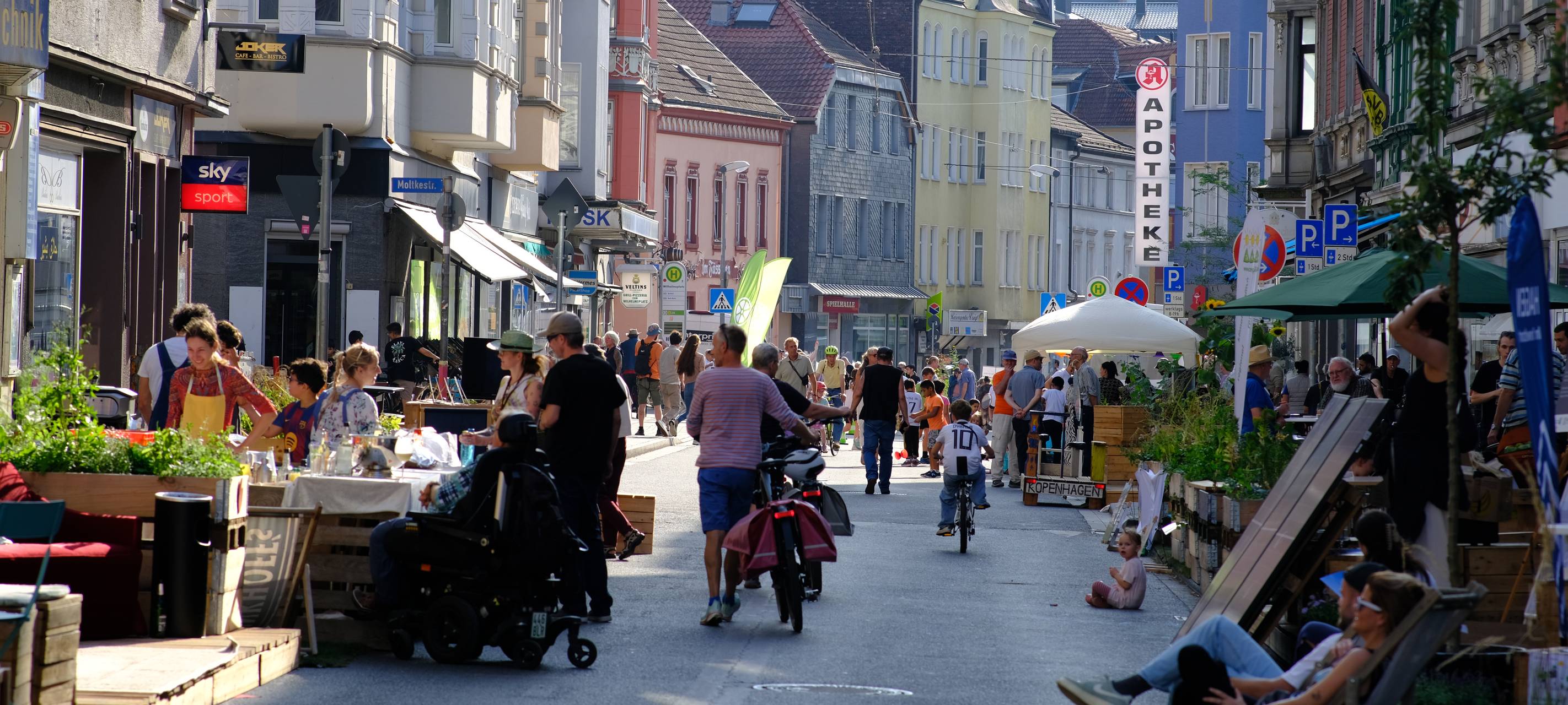 Dauerhaftes Parklet in Wehringhausen geplant