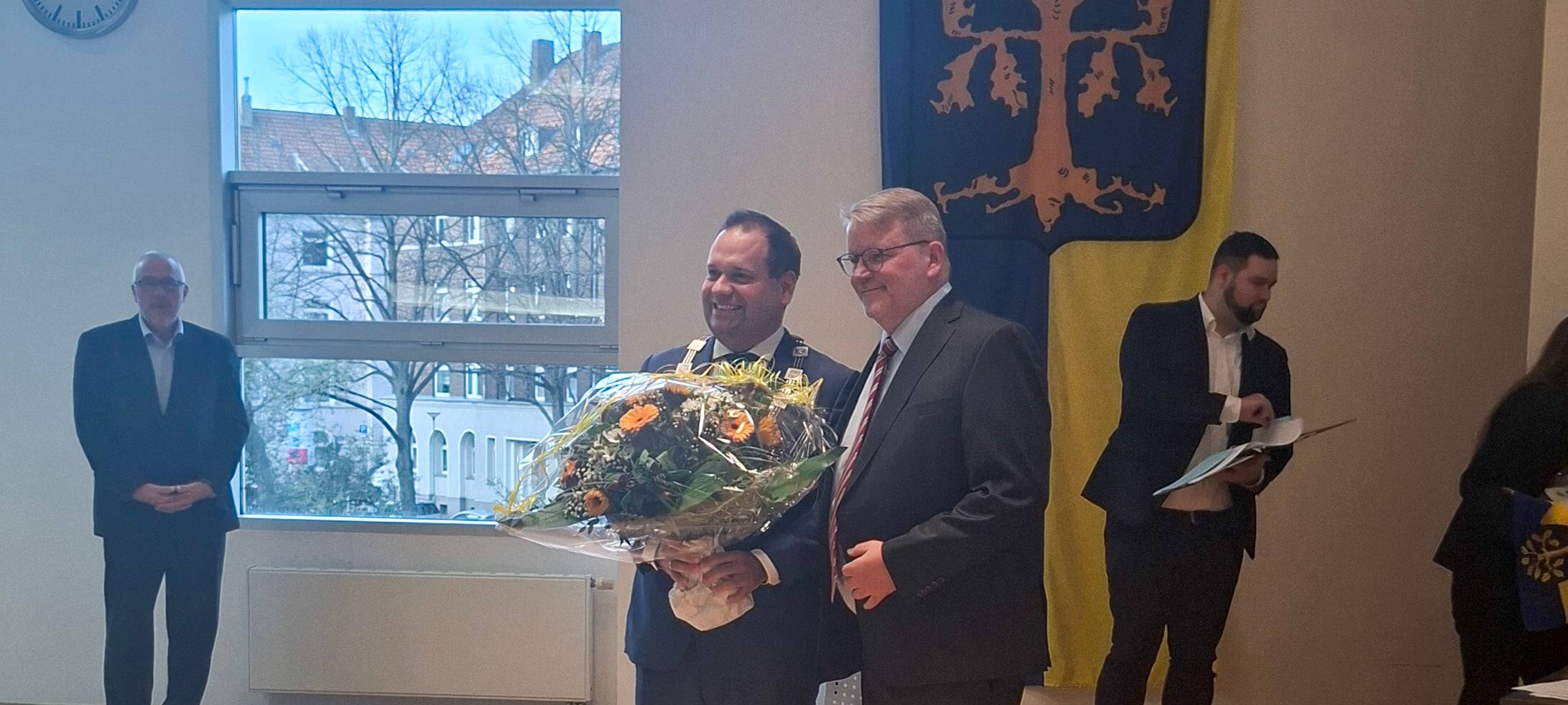 OB Rehbein vereidigt