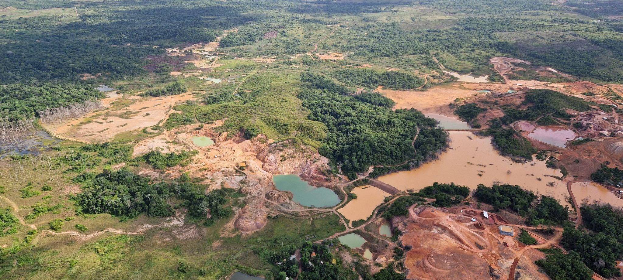 Überflug über den Amazonas