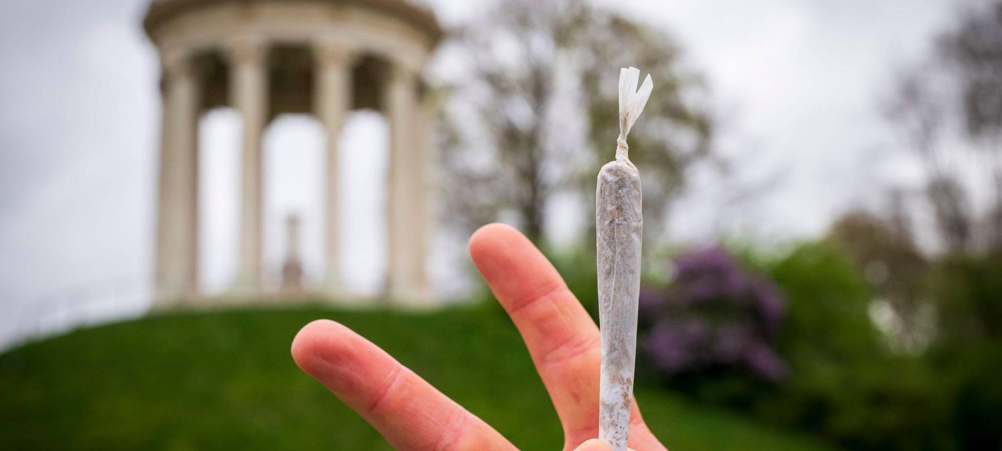 Kiffen im Englischen Garten