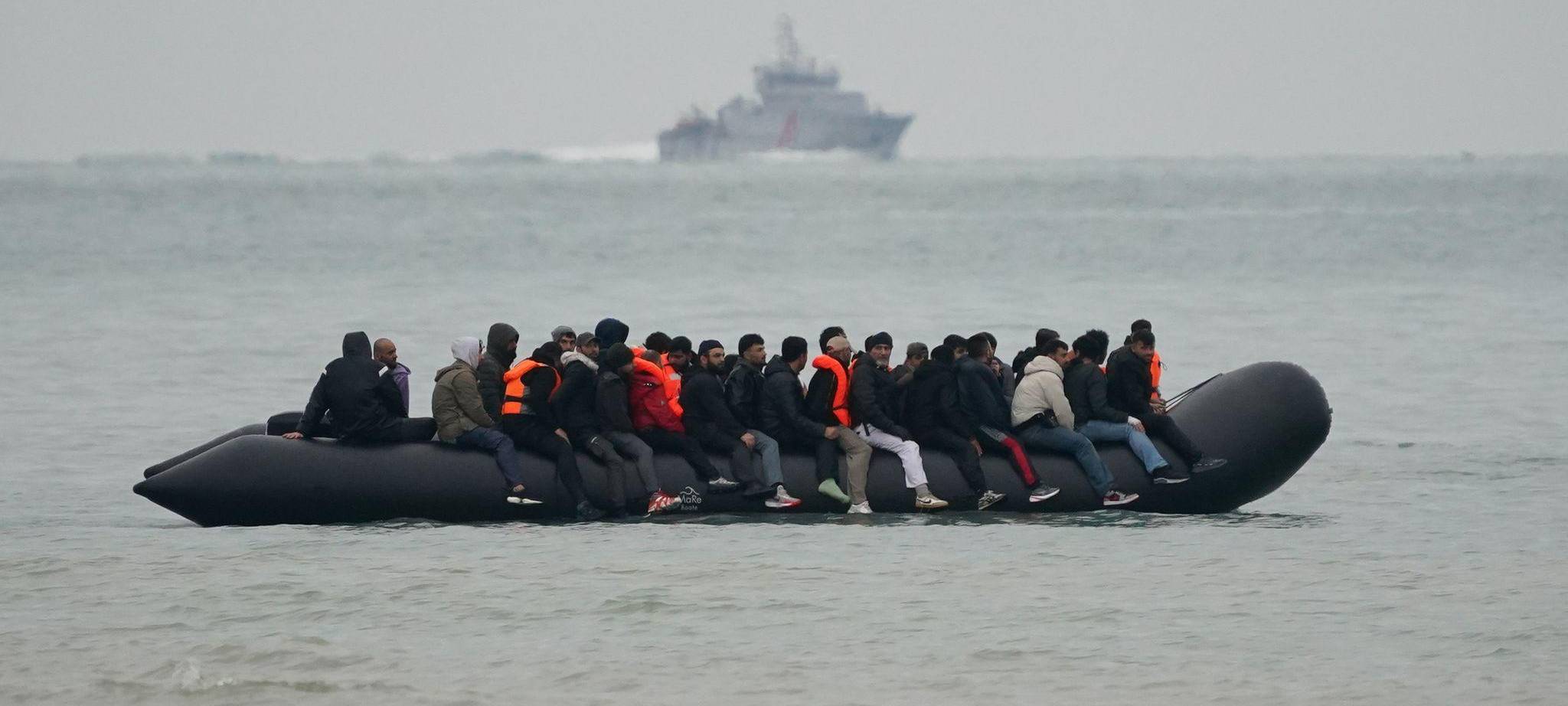 Migrationsversuch am Ärmelkanal