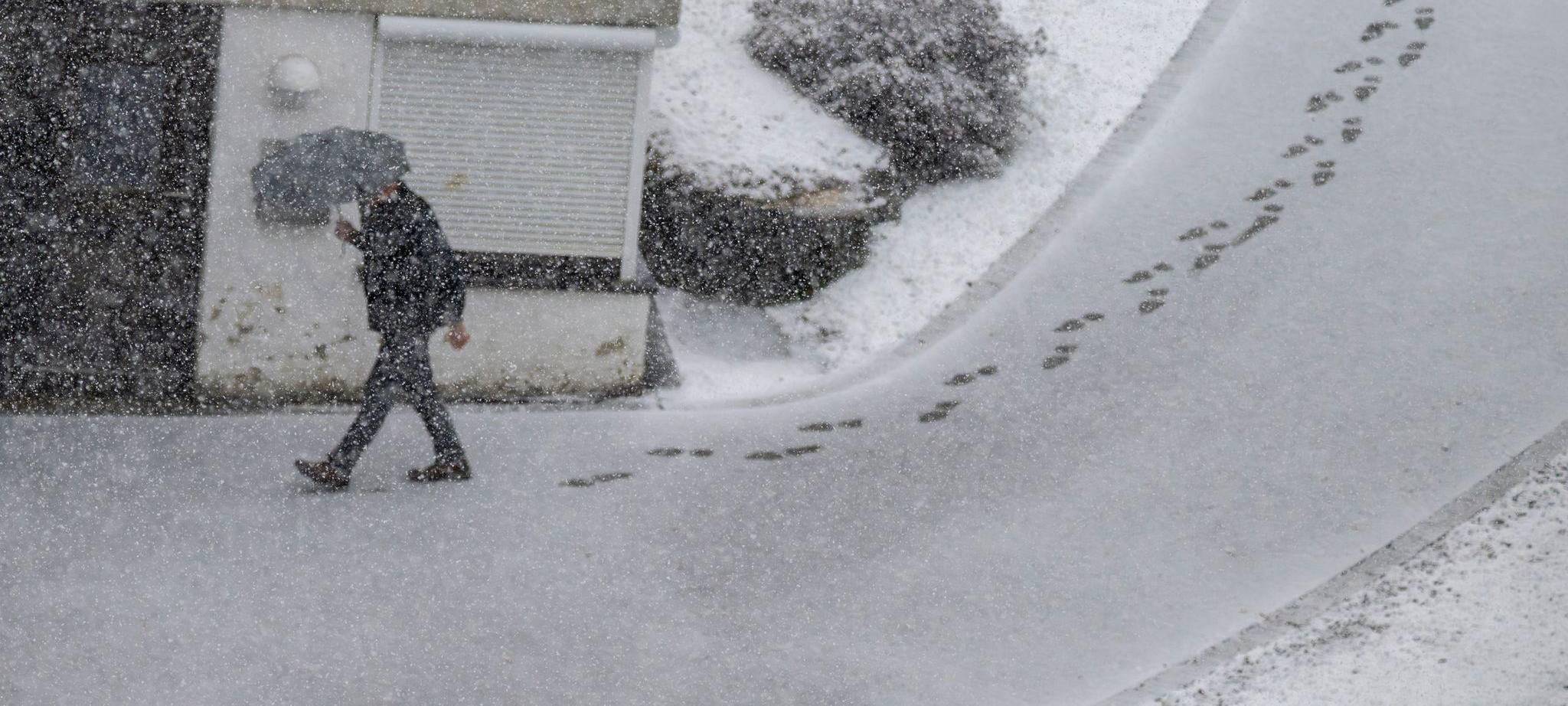 Wetter in Bayern - Schnee im West-Allgäu