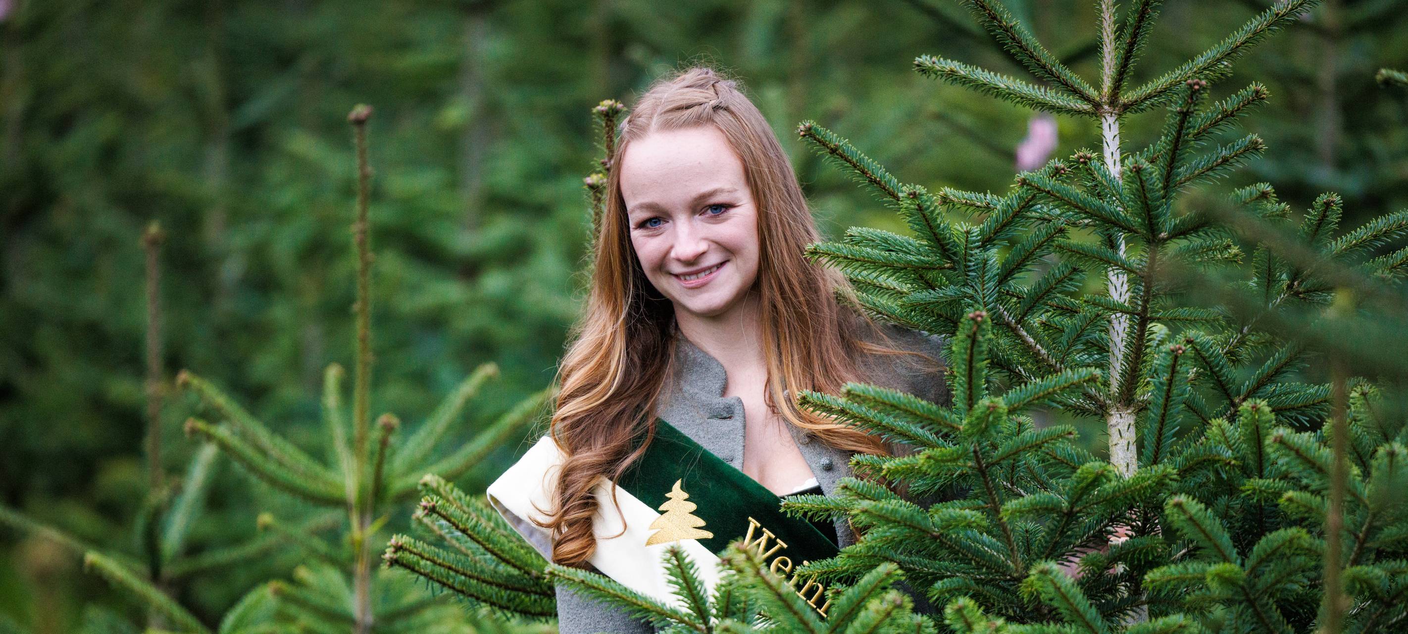 Weihnachtsbaumkönigin eröffnet Christbaum-Saison in Hagen