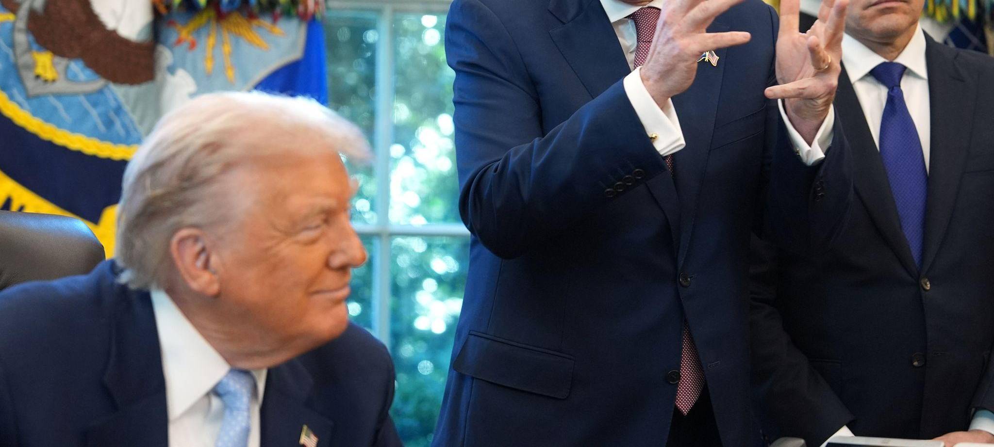 Donald Trump und Gianni Infantino