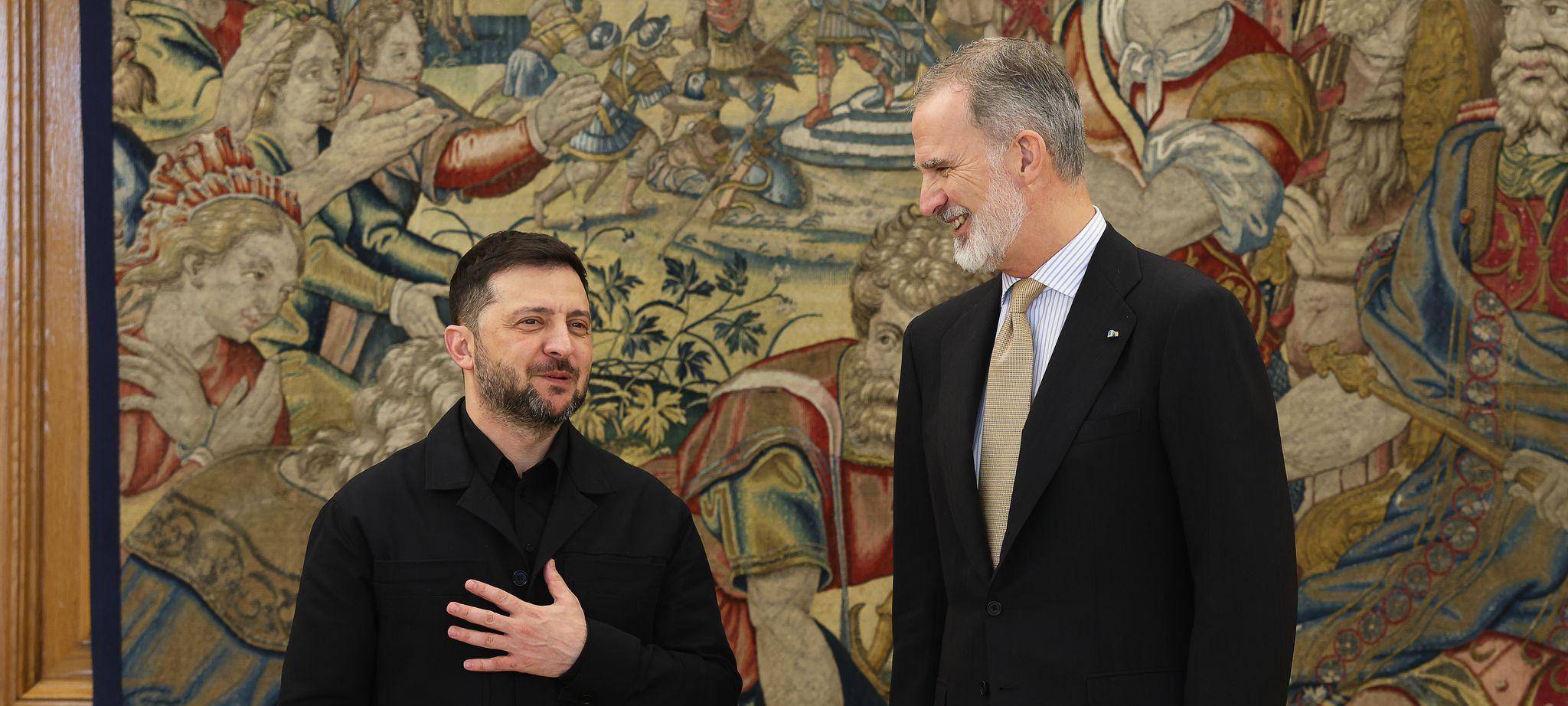 Ukraine-Krieg - Selenskyj in Madrid