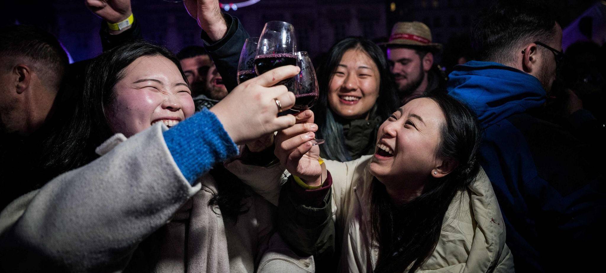 Frankreich feiert den Beaujolais Nouveau