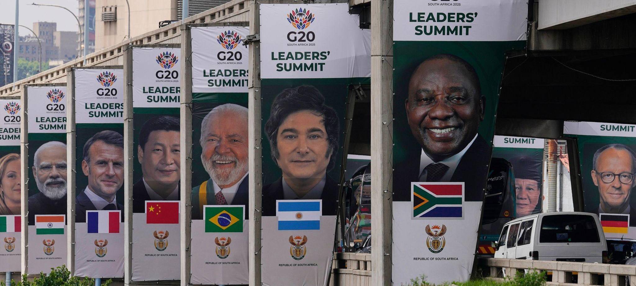 Vor G20-Gipfel in Südafrika