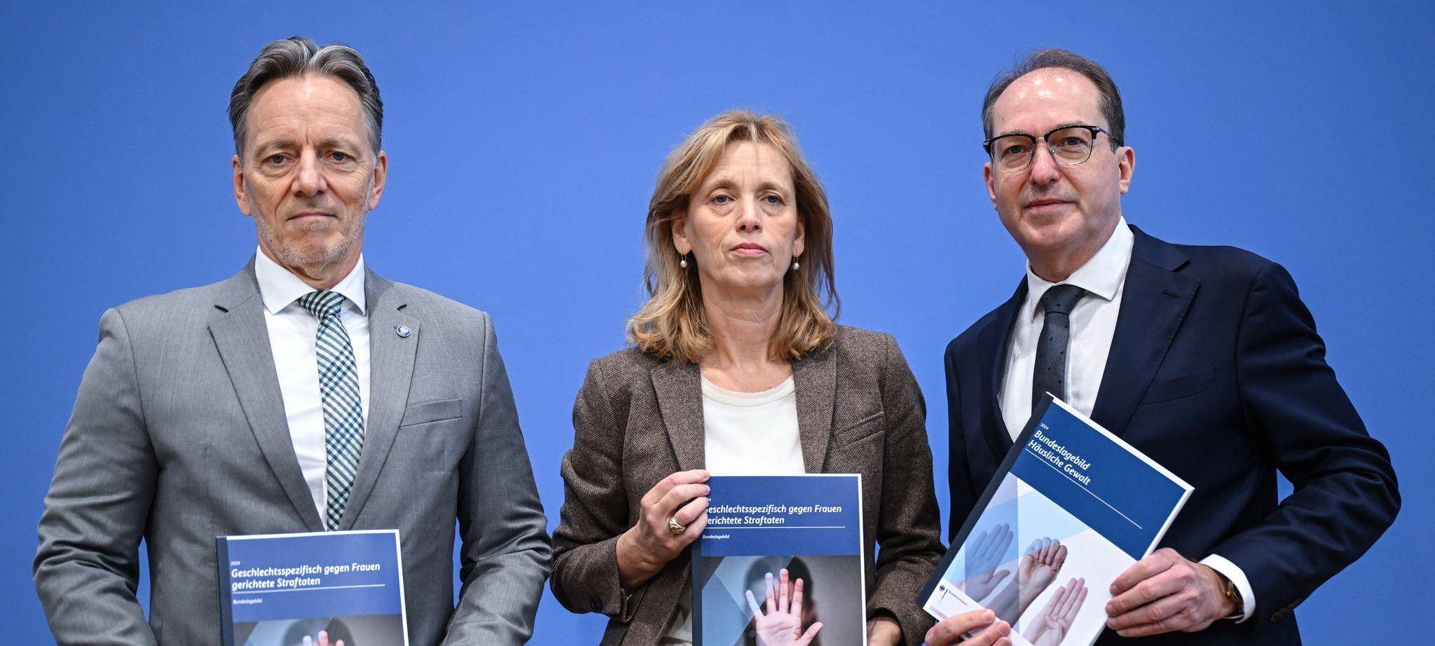 Pressekonferenz „Häusliche Gewalt 2024“