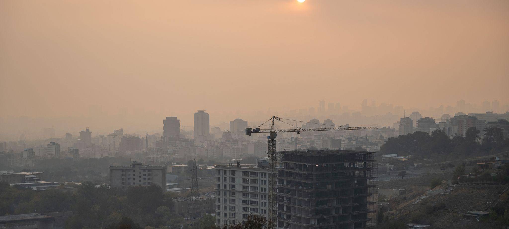 Smog in Teheran