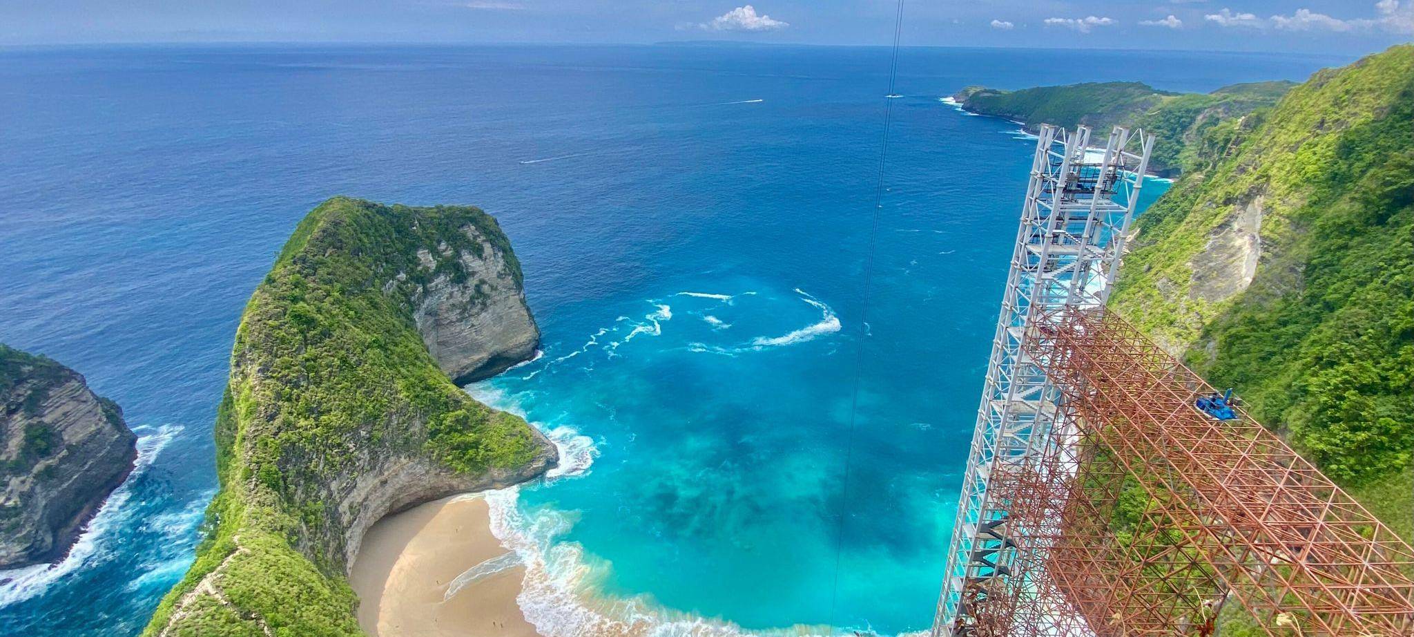 Aufzug an Traumstrand auf Bali soll wieder abgerissen werden