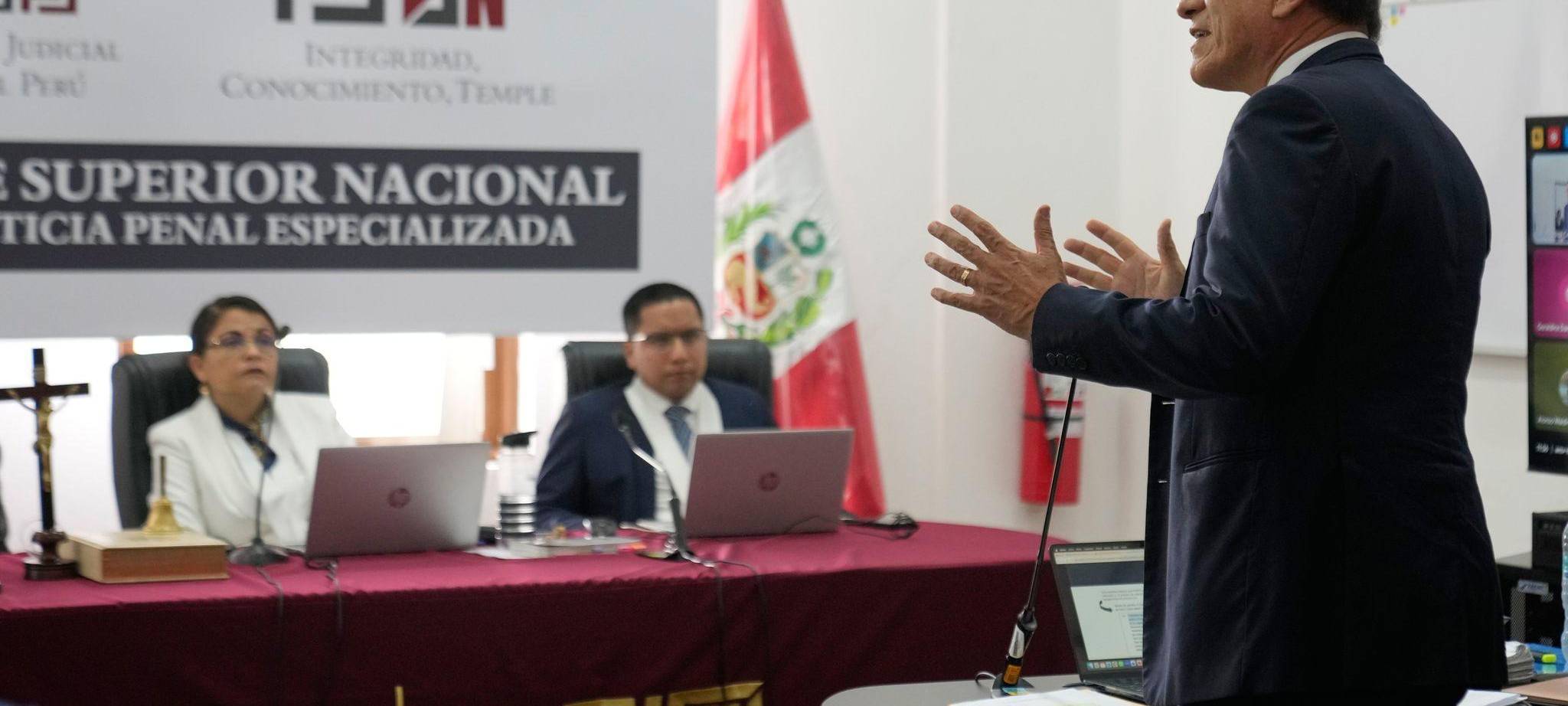 Prozess gegen Ex-Präsidenten Vizcarra in Peru