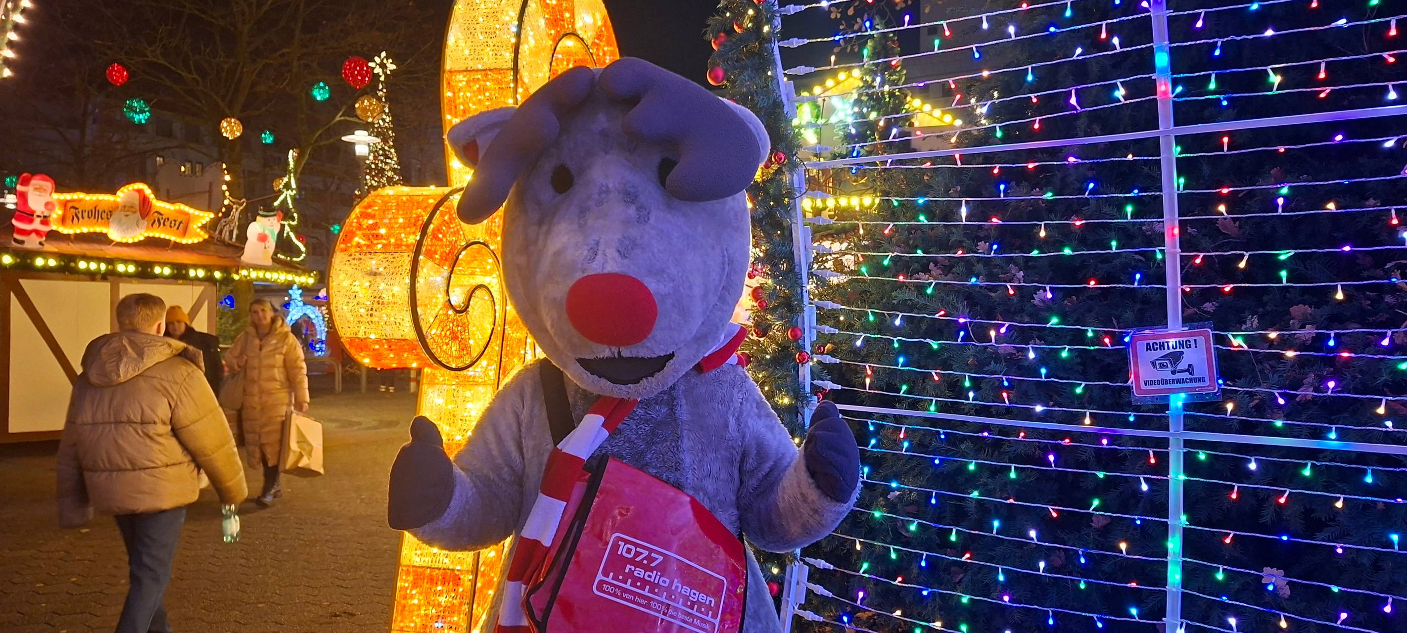 Emil auf dem Weihnachtsmarkt