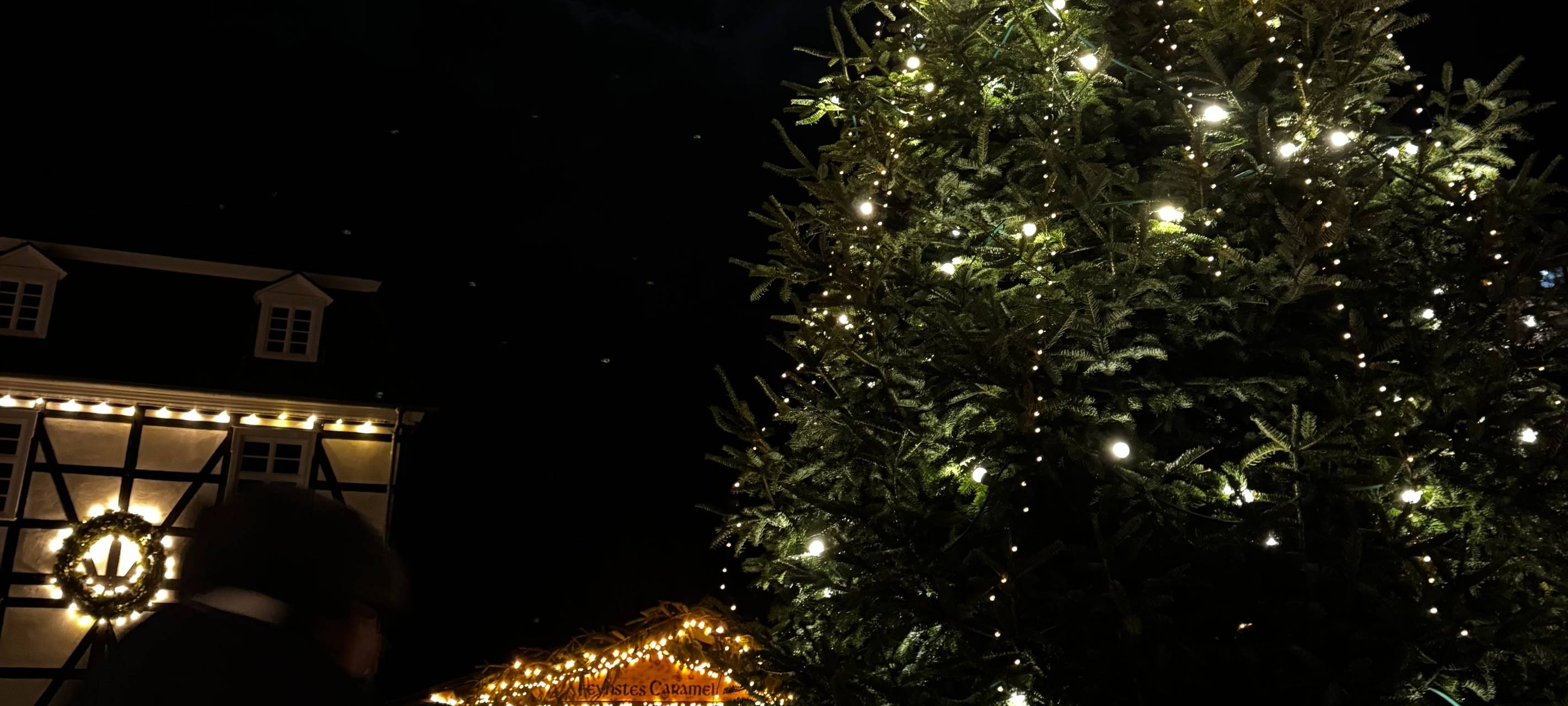 Romantischer Weihnachtsmarkt im Freilichtmuseum