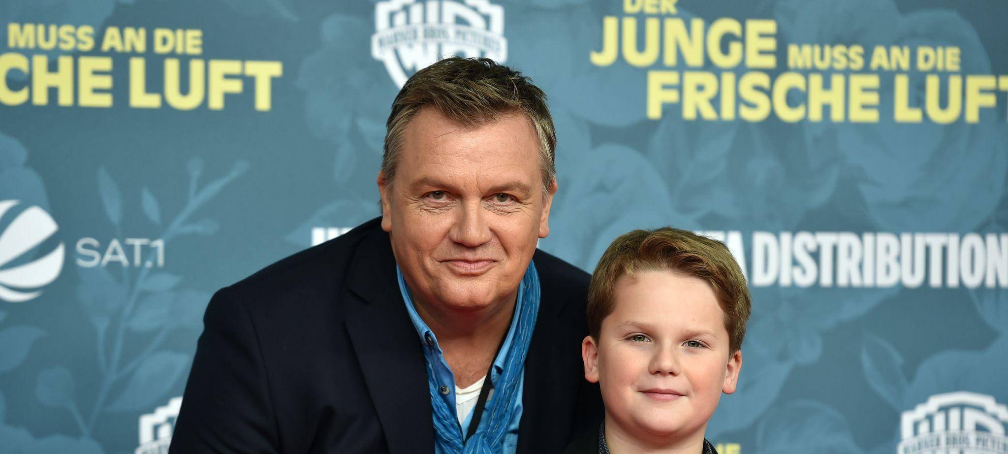 Julius Weckauf mit Hape Kerkeling