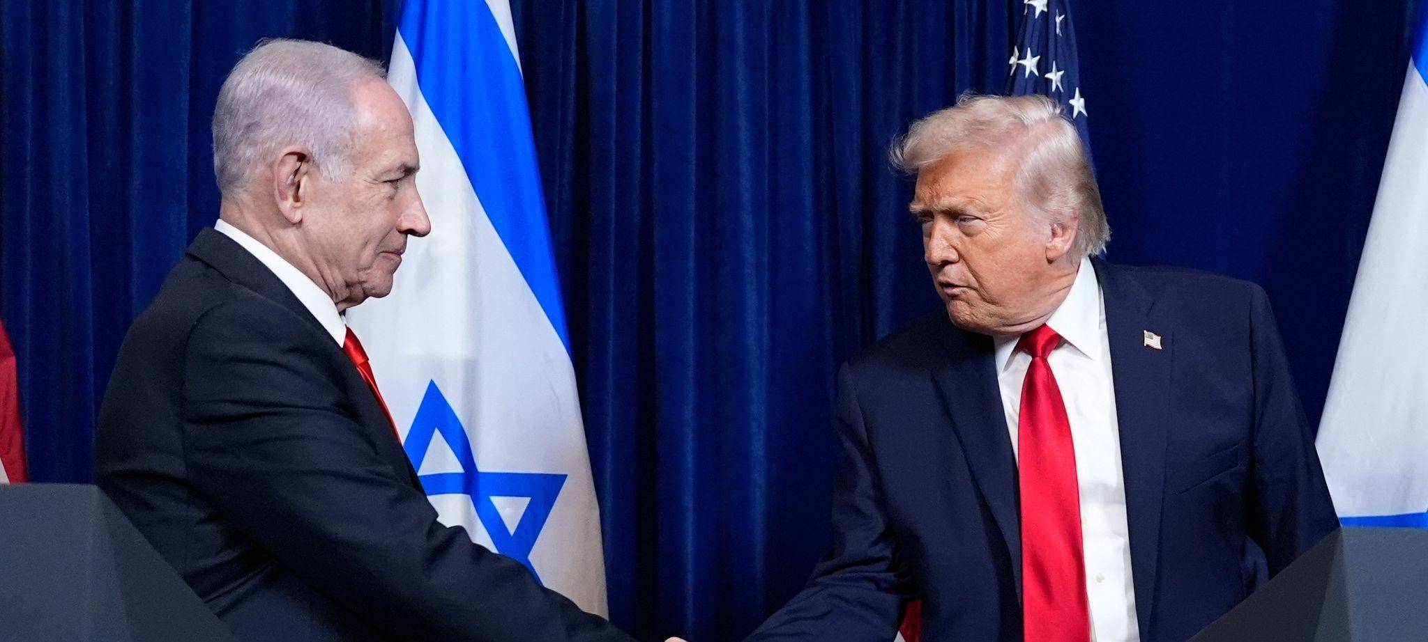 US-Präsident Trump empfängt Israels Ministerpräsident Netanjahu