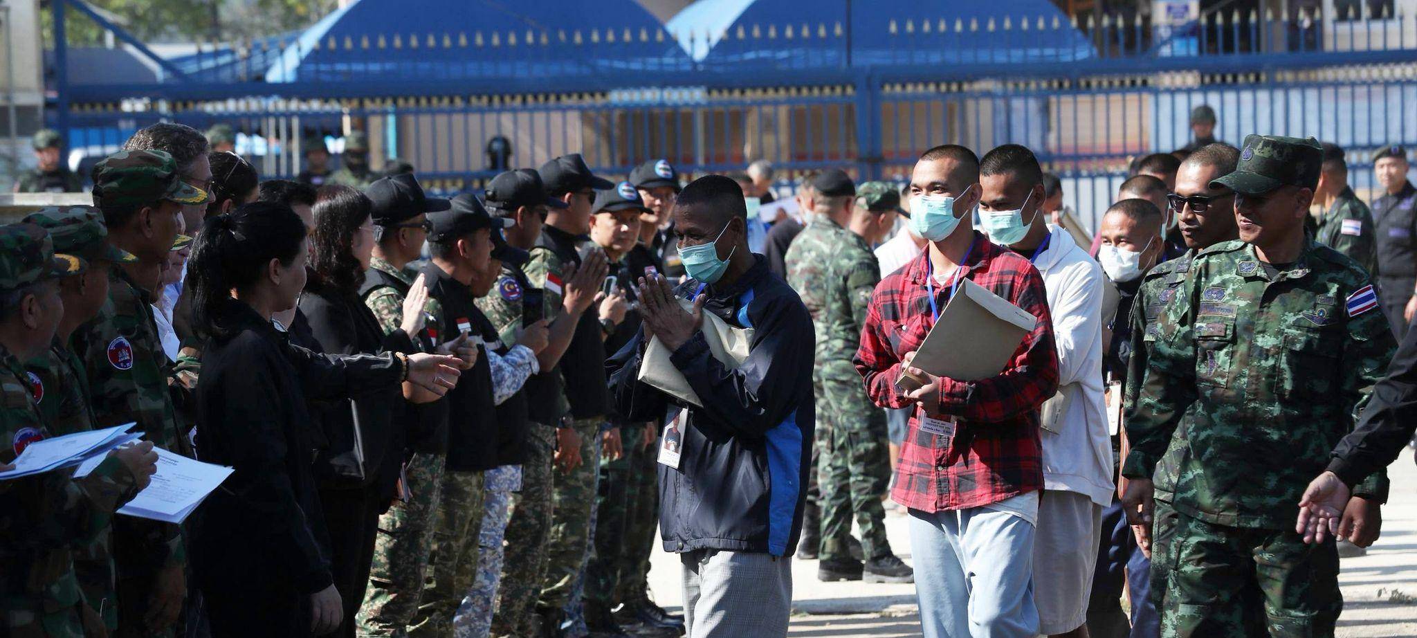 Thailand lässt 18 kambodschanische Kriegsgefangene frei