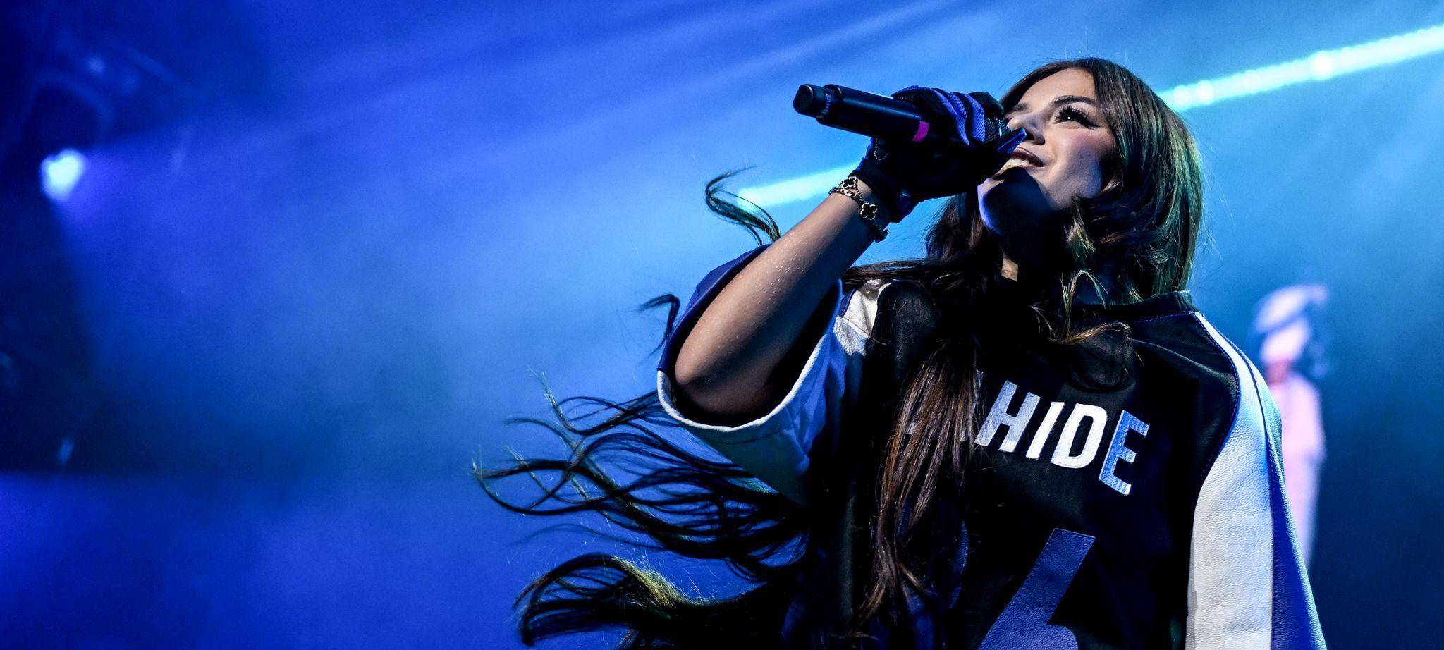 Konzert der Rapperin Zah1de