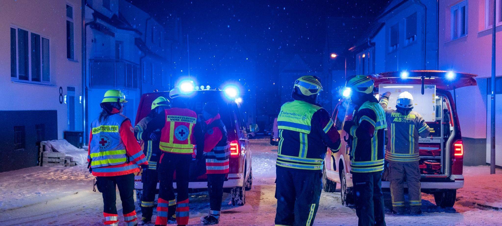 Explosion in Wohnhaus